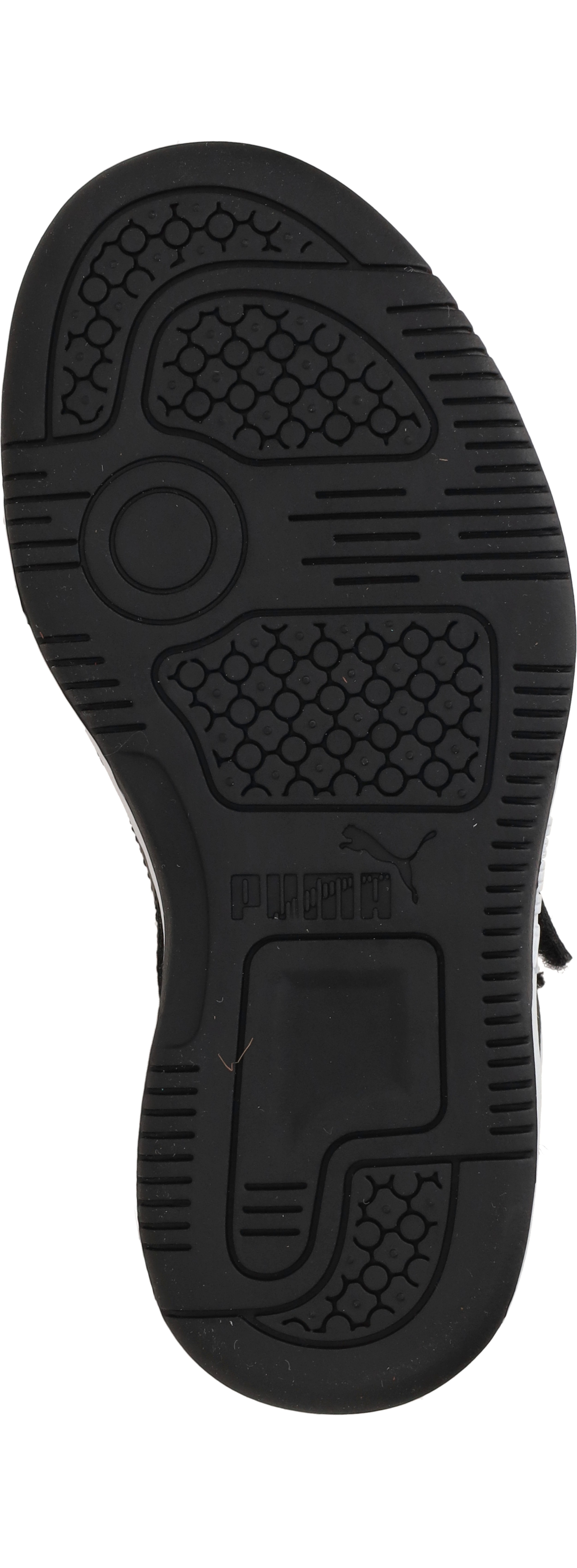 Puma Rebound V6 Mid Sneakers Jongens Zwart – foto 4