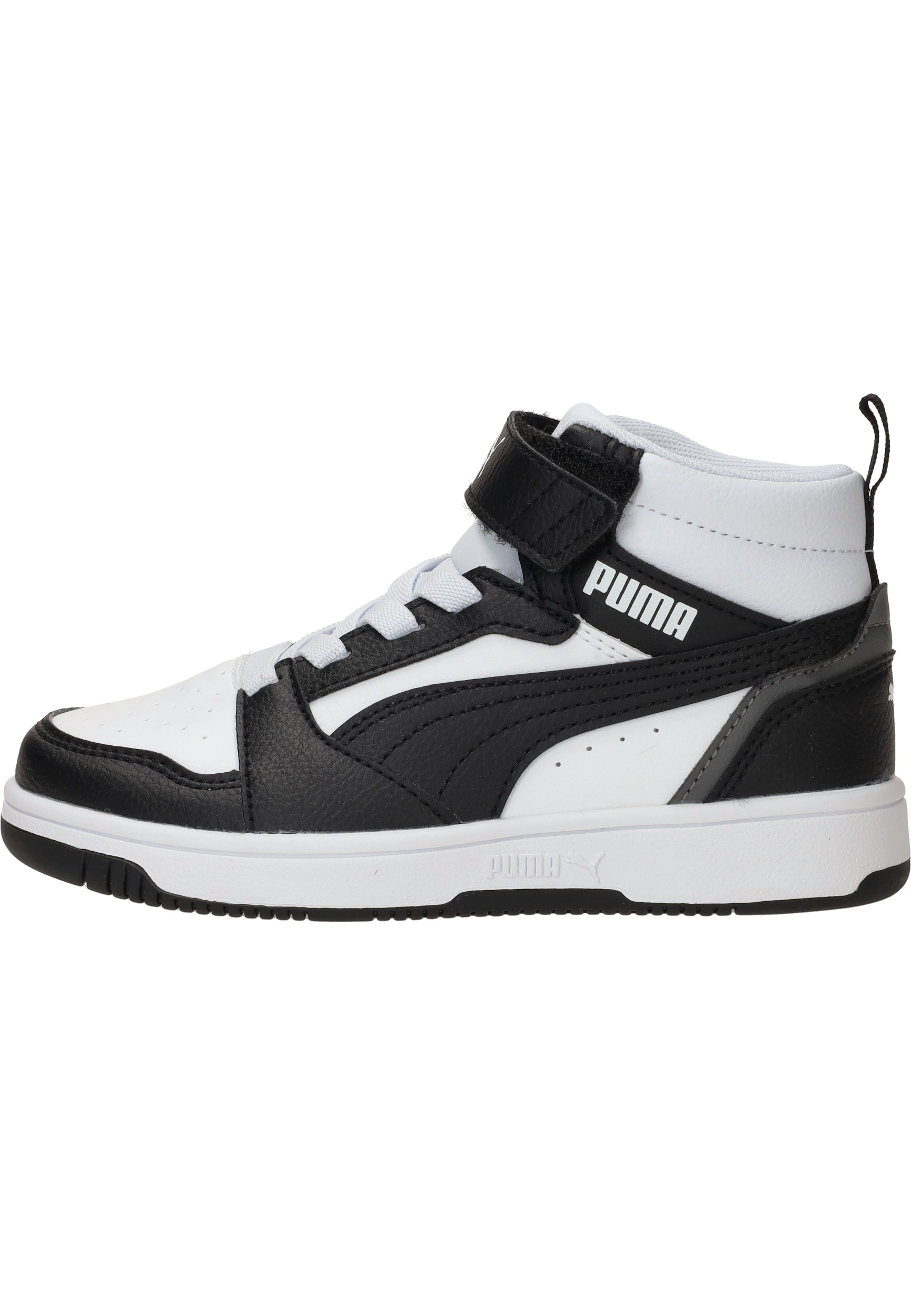 Puma Rebound V6 Mid Sneakers Jongens Zwart – foto 5