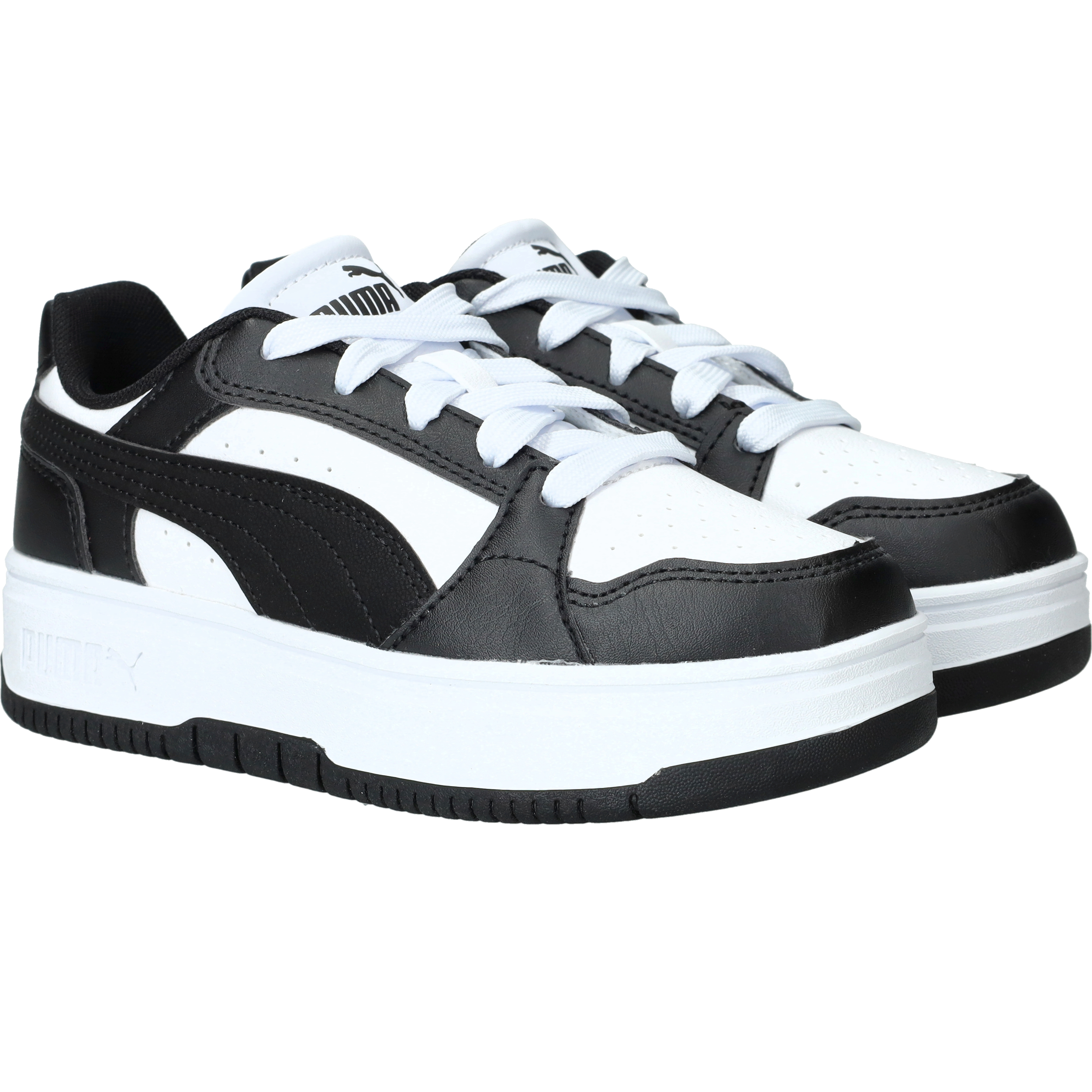 Puma Rebound Femme Sneakers Meisjes Zwart – foto 2