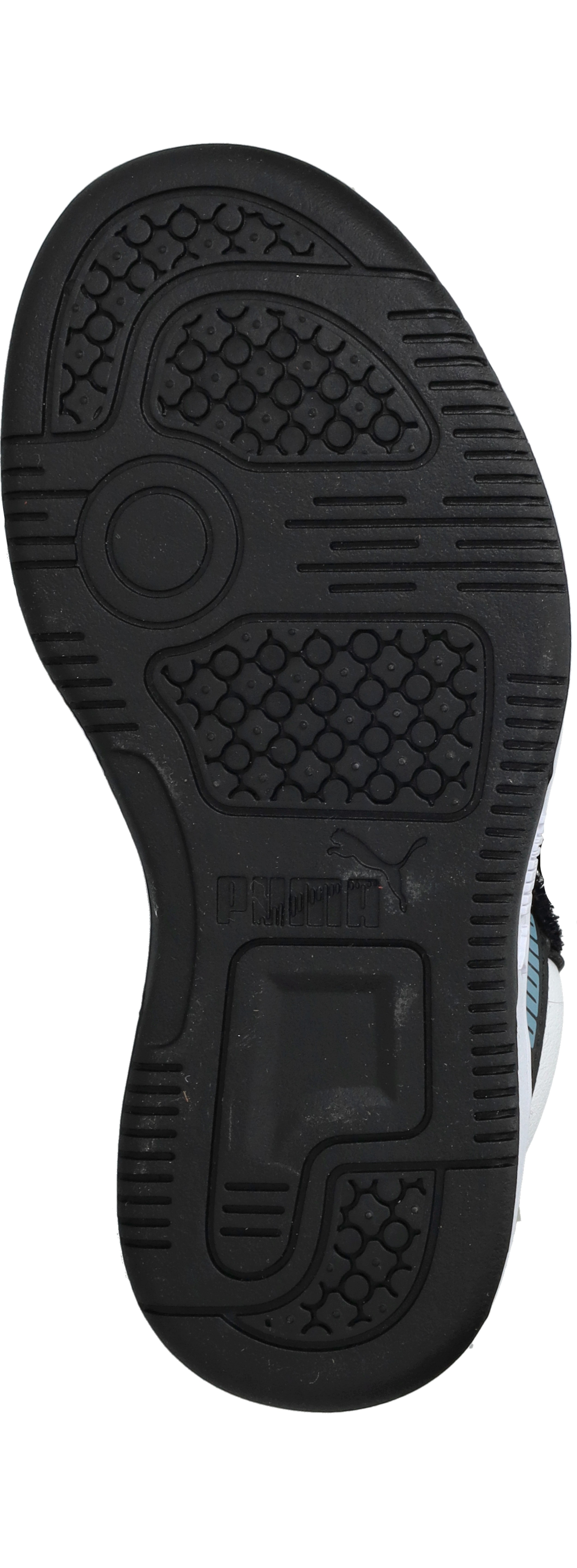 Puma Rebound V6 Mid Space Belle Sneakers Meisjes Zwart – foto 4