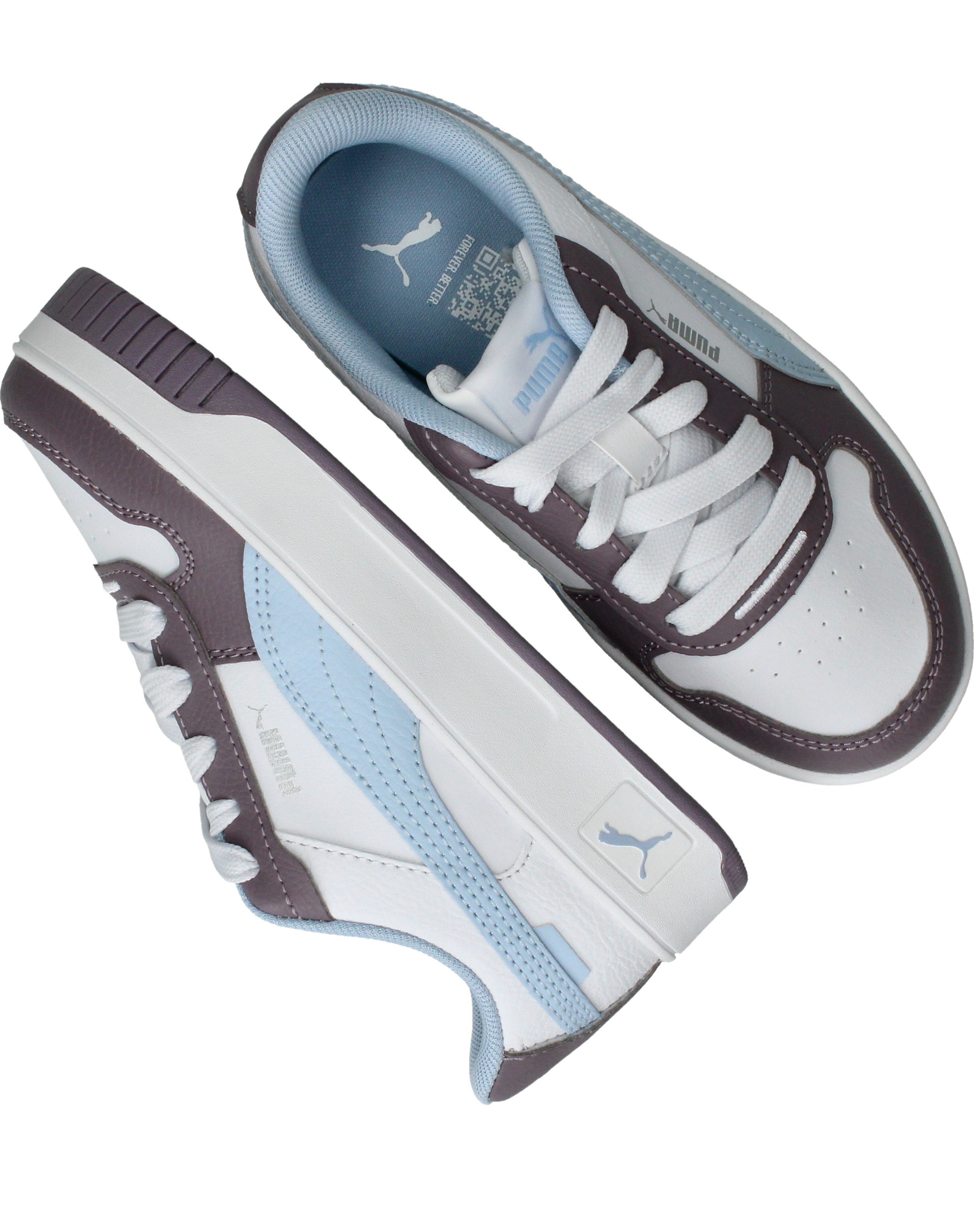 Puma Carina Street Sneakers Meisjes Paars – foto 3