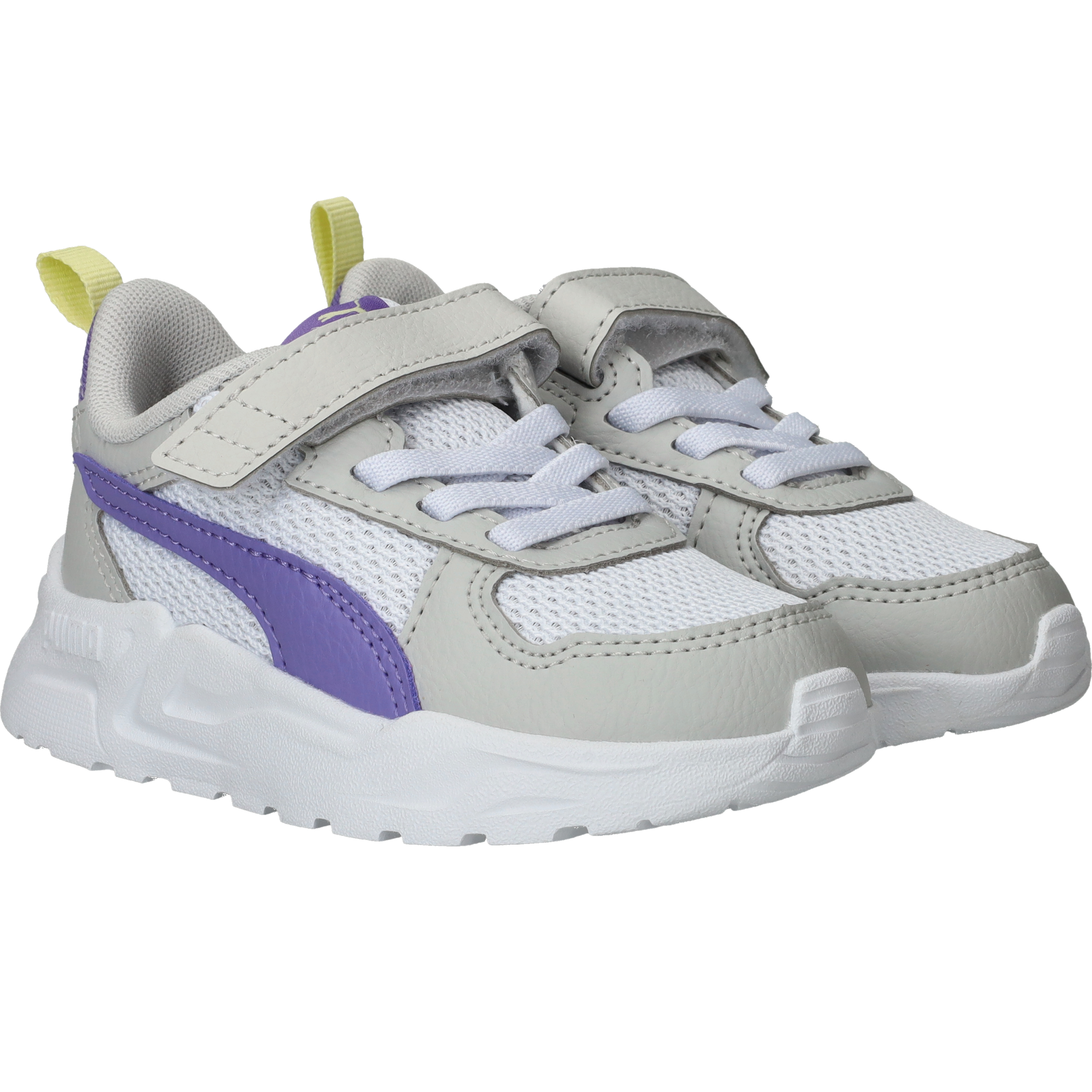 Puma Trinity Lite AC+PS Sneakers Meisjes Paars, sneaker voor meisjes – foto 3