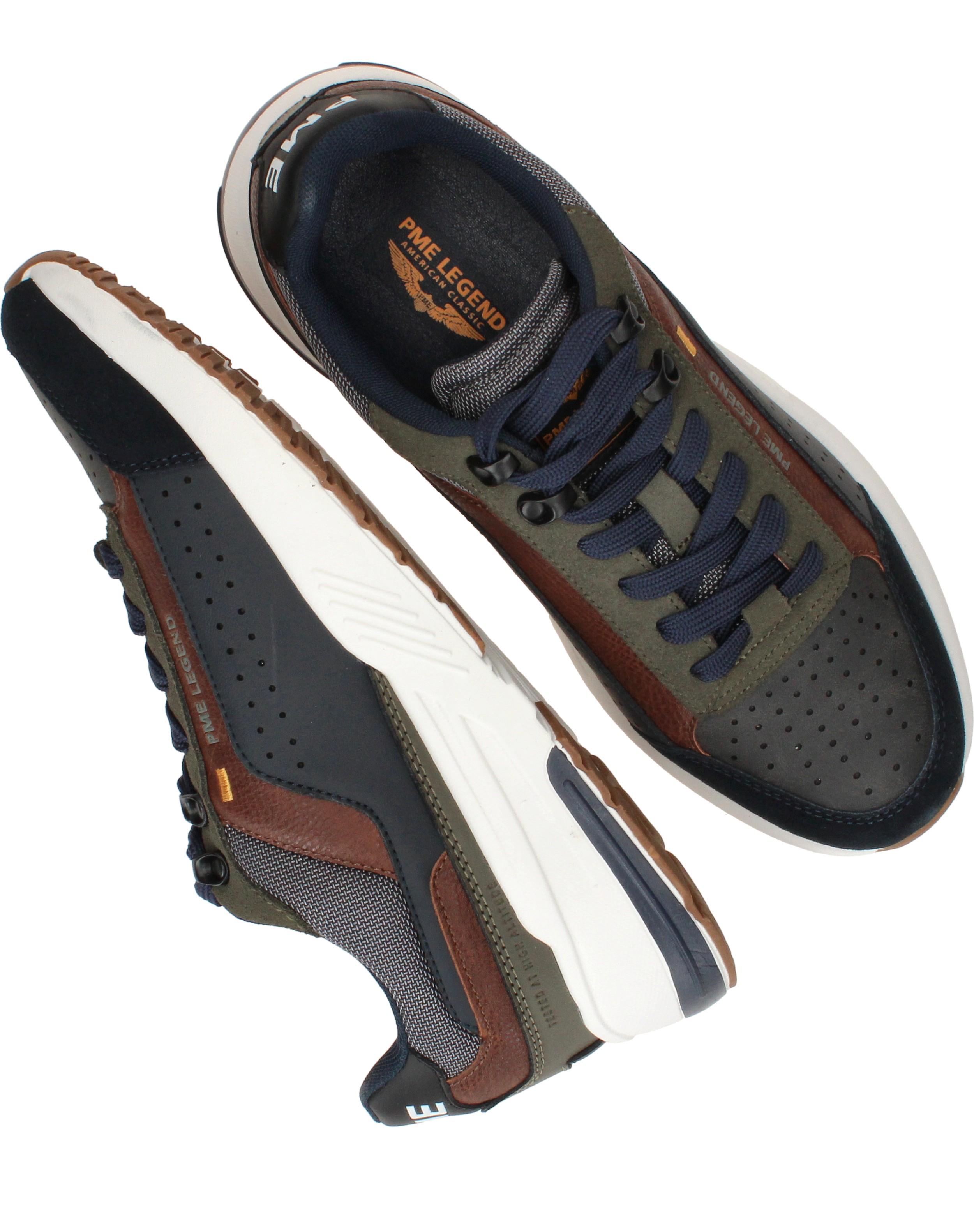 Pme Legend Noselifter Sneakers Heren Blauw, sneaker voor heren – foto 4