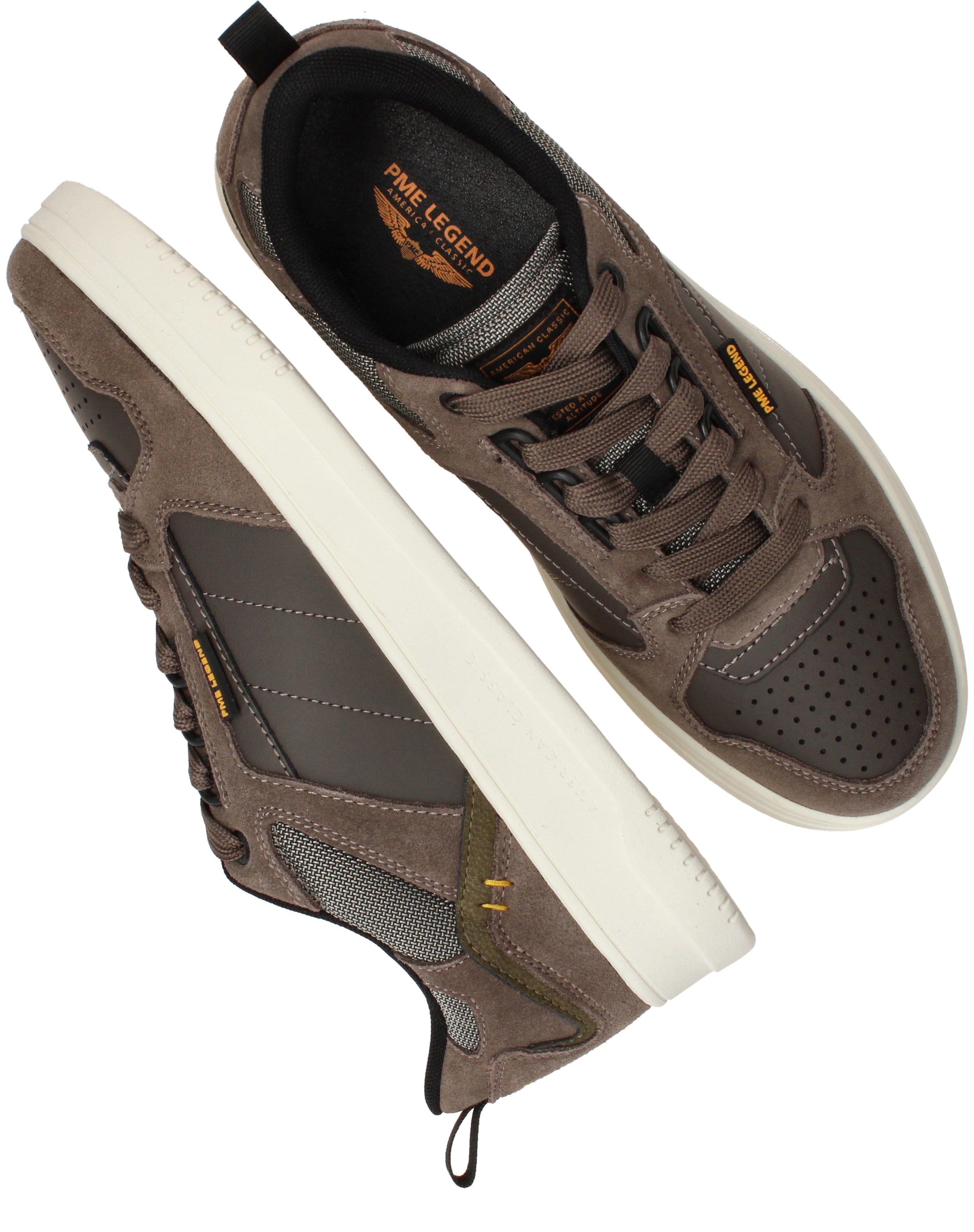 PME Legend Hinger Sneakers Heren Taupe – foto 3