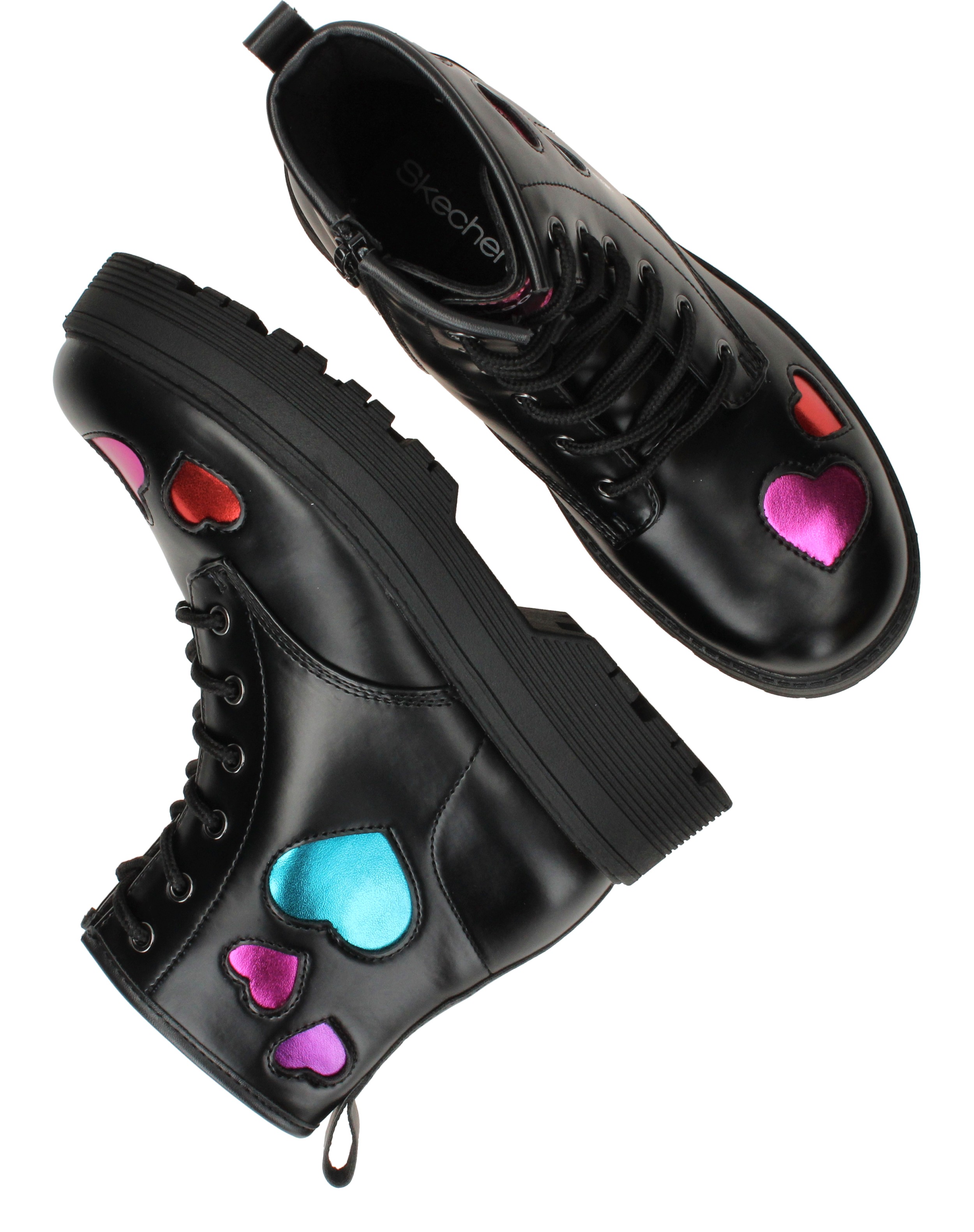 Skechers Gravlen Hi Boots Meisjes Zwart – foto 4