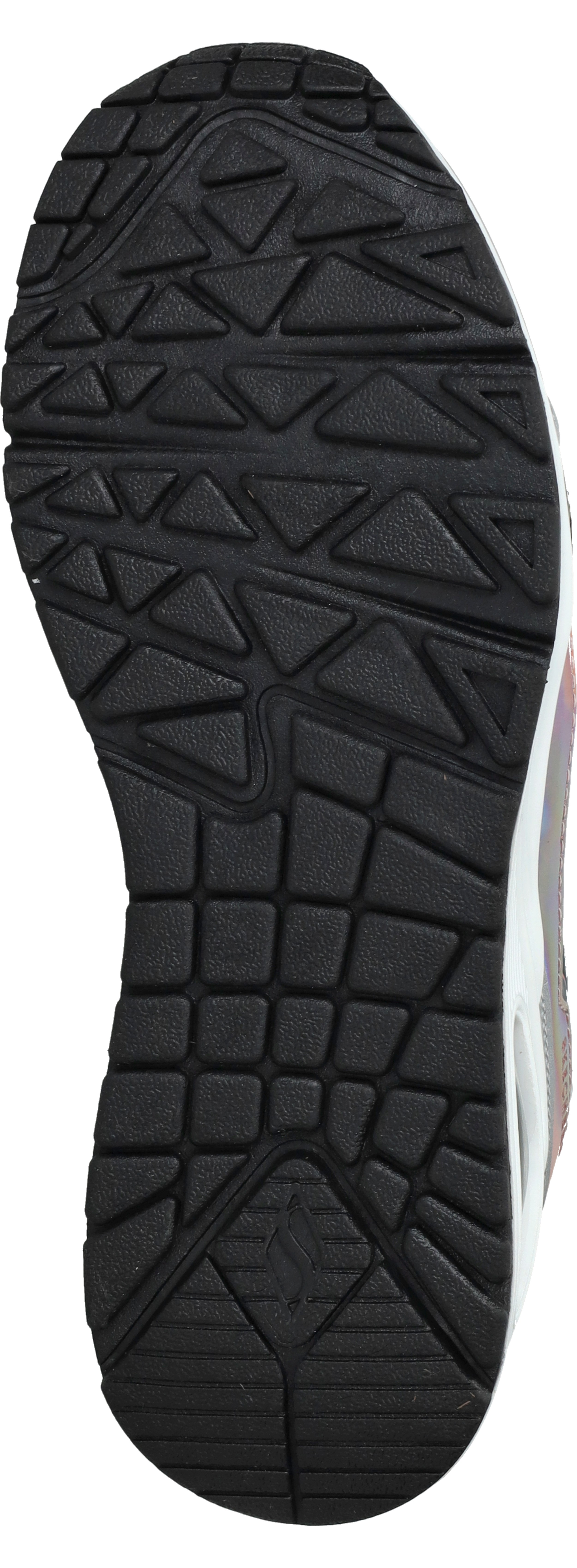 Skechers Uno Gen1 Platinum Flash Sneakers Meisjes Zilver – foto 5