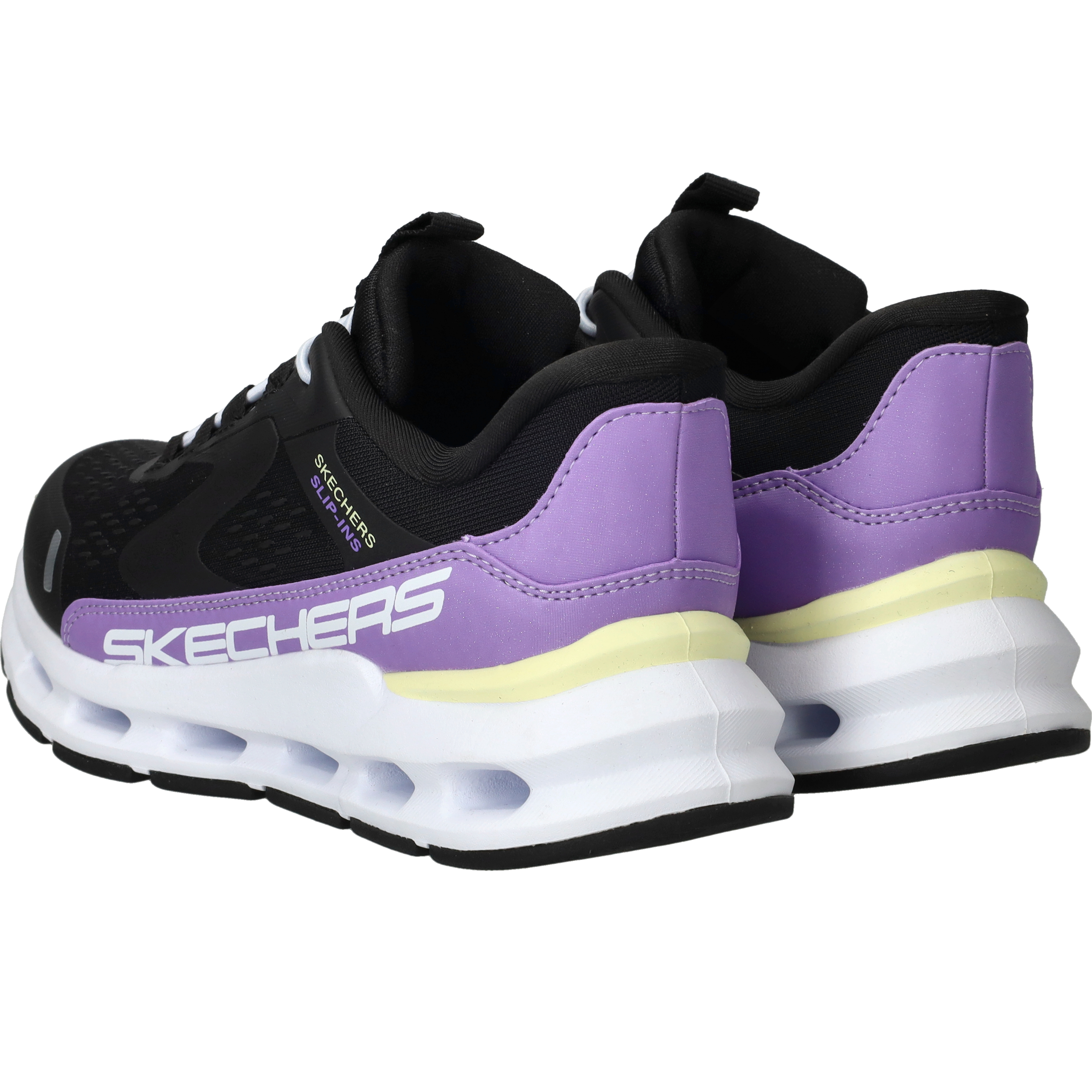 Skechers Slip-Ins Glide-Step Vista Lane Sneakers Dames Zwart – foto 2