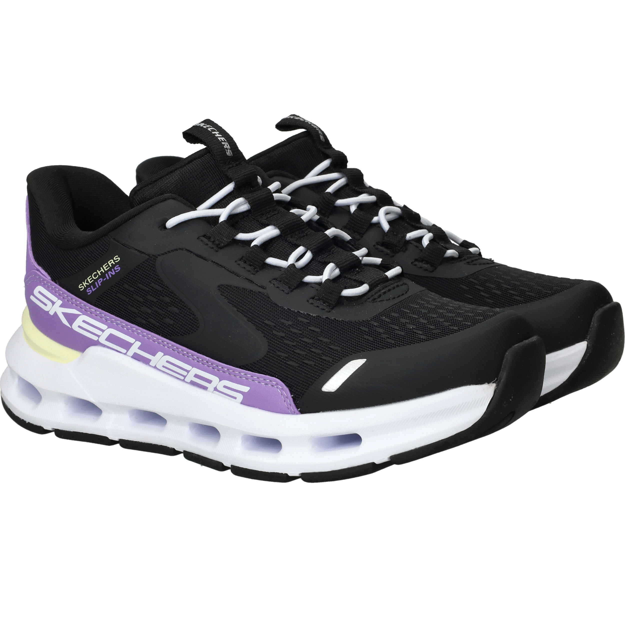 Skechers Slip-Ins Glide-Step Vista Lane Sneakers Dames Zwart