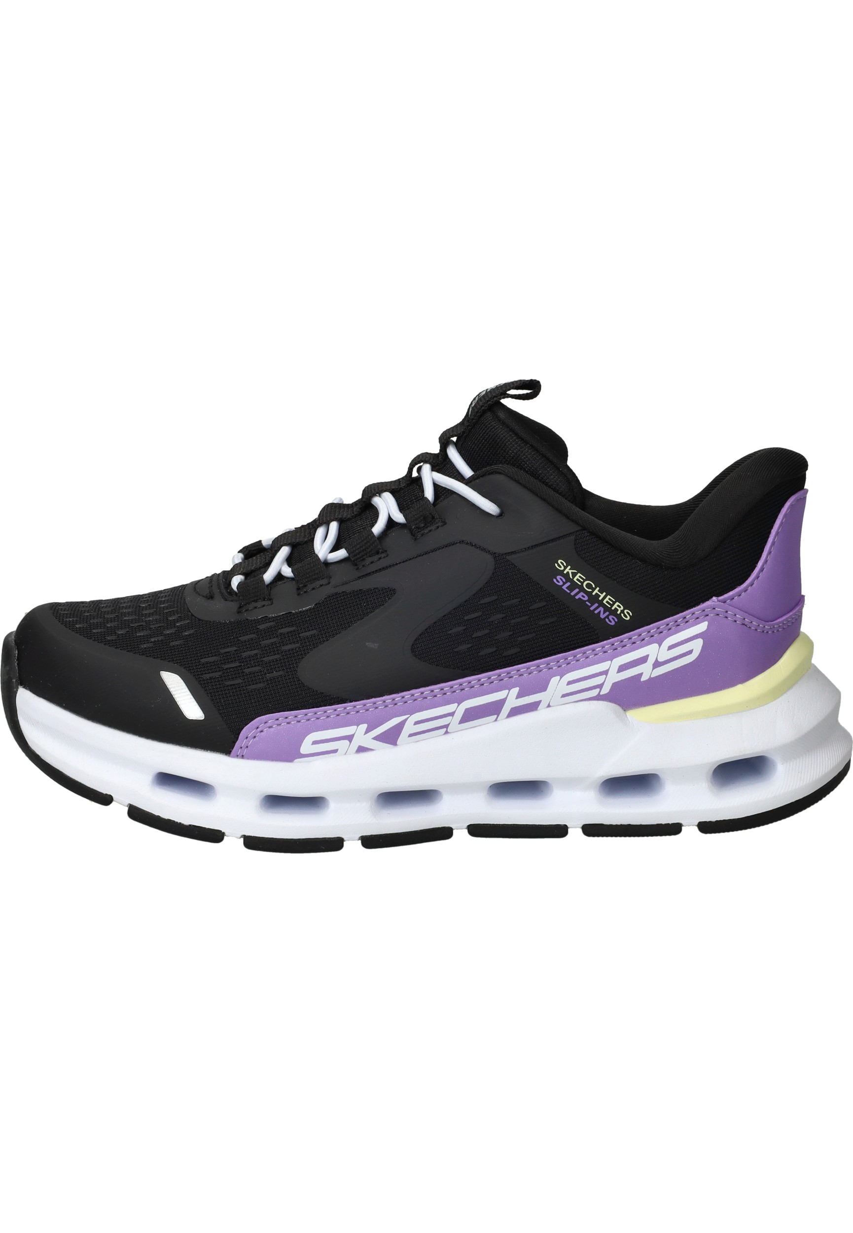 Skechers Slip-Ins Glide-Step Vista Lane Sneakers Dames Zwart – foto 4