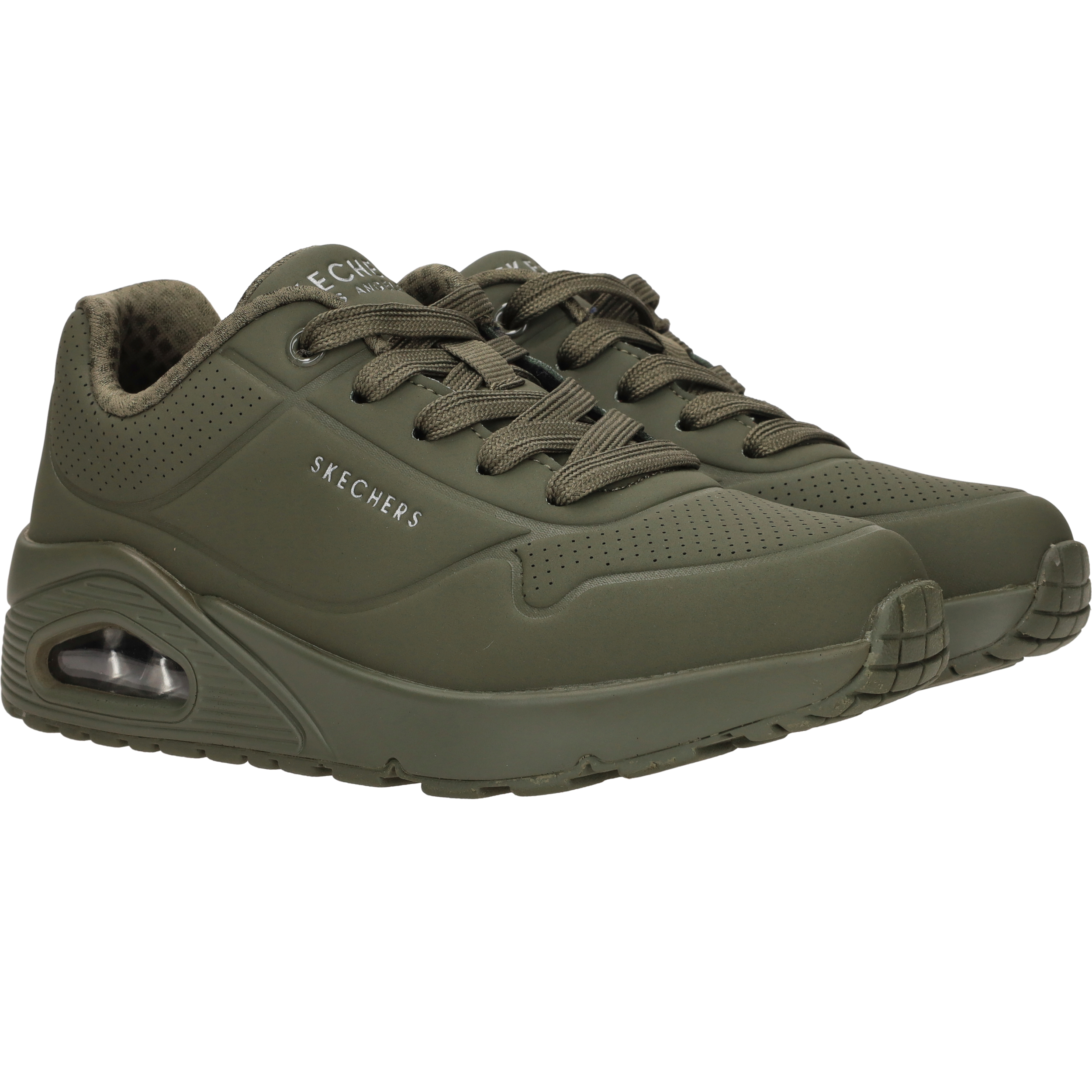 Skechers Stand On Air Sneakers Jongens Groen
