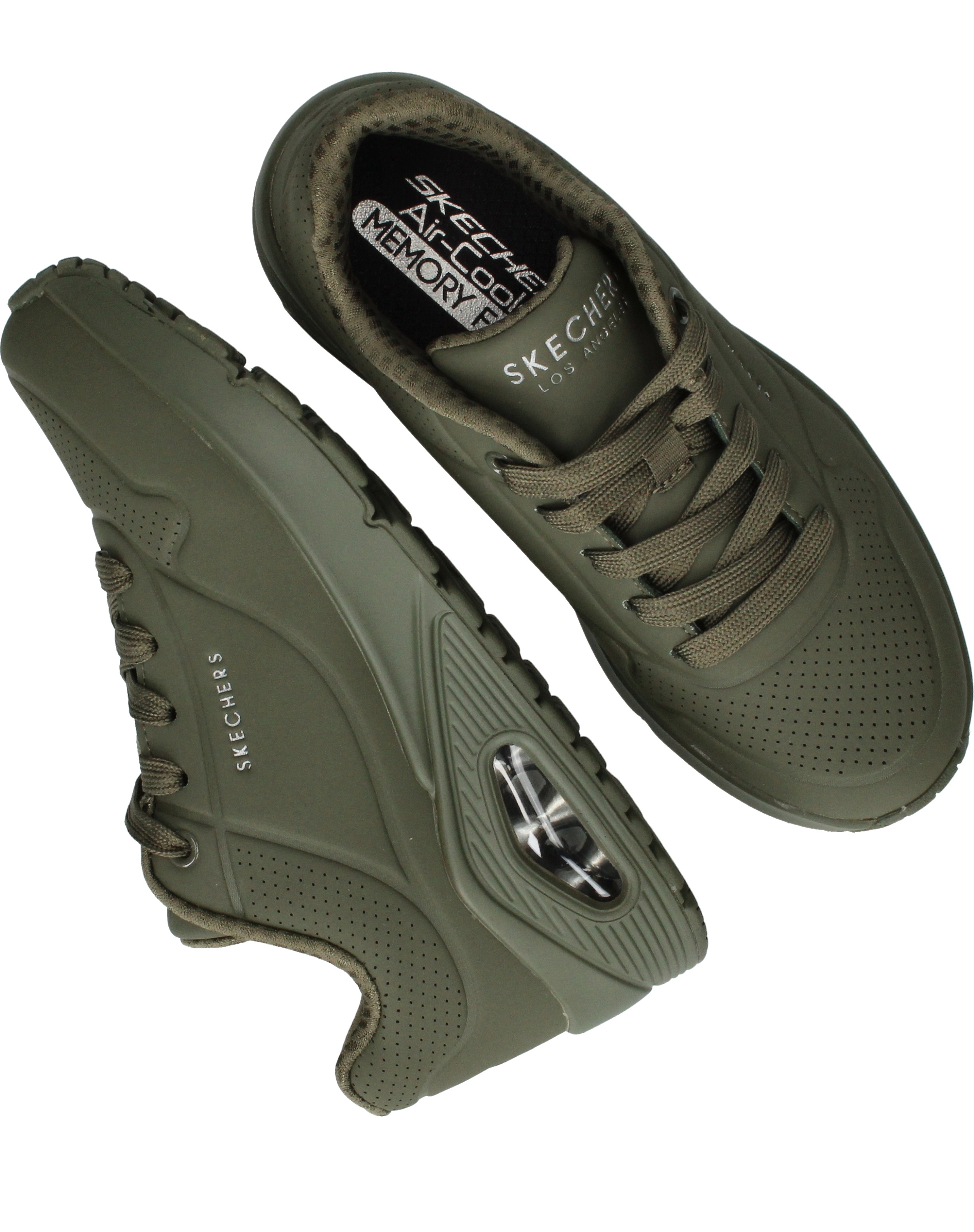Skechers Stand On Air Sneakers Jongens Groen – foto 3