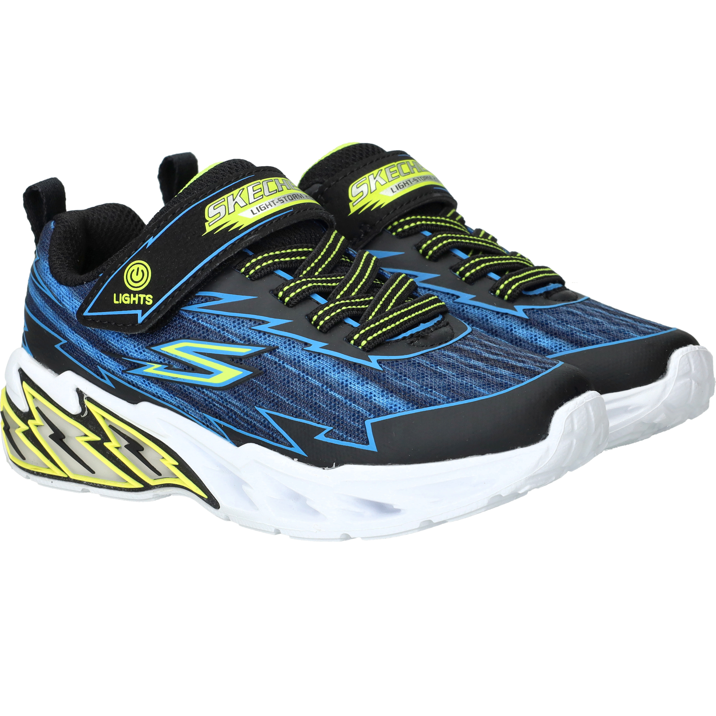 Skechers S-Light Storm 2.0 Sneakers Jongens Blauw, sneaker voor jongens – foto 2