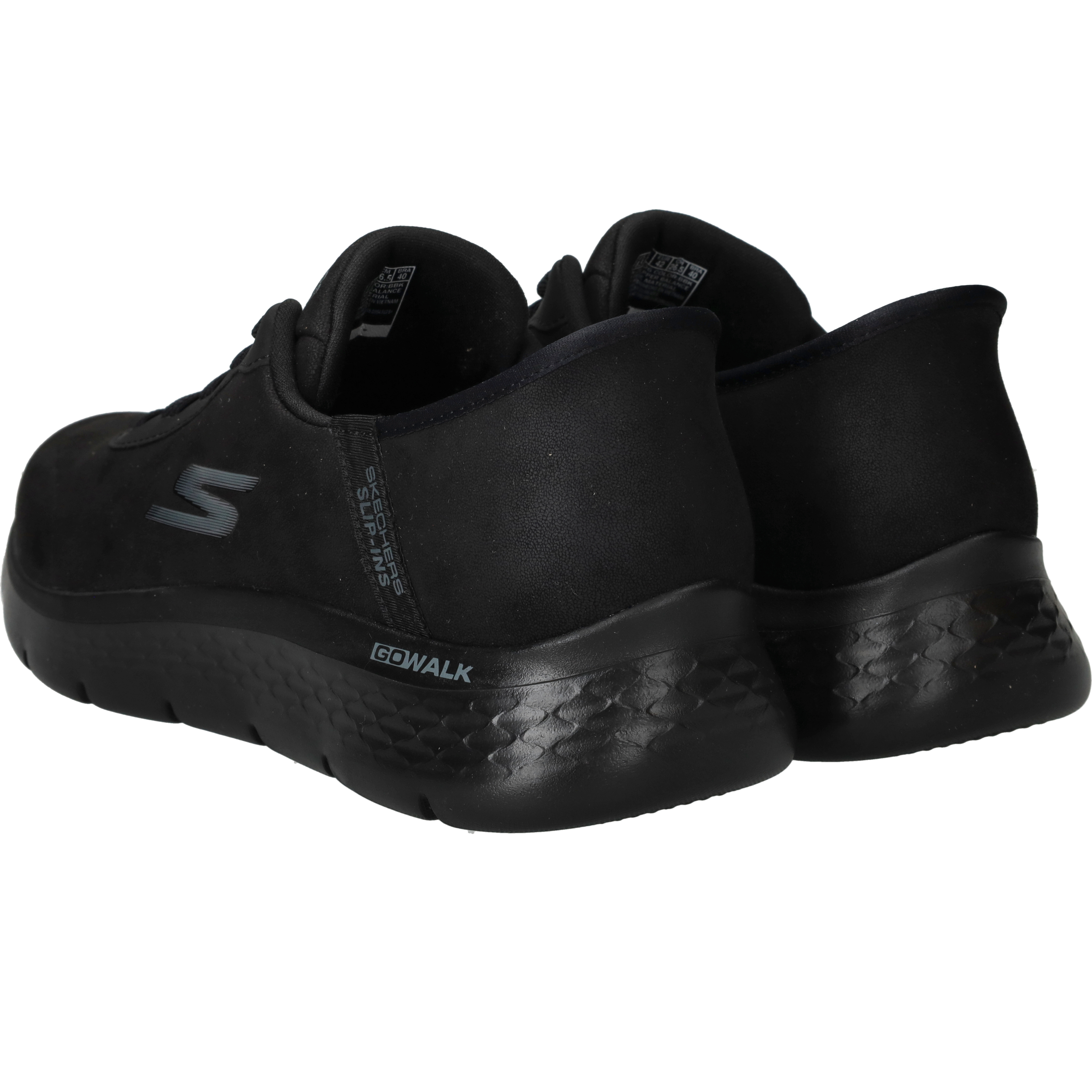 Skechers Slip-Ins Go Walk Flex Sneakers Heren Zwart, sneaker voor heren – foto 3