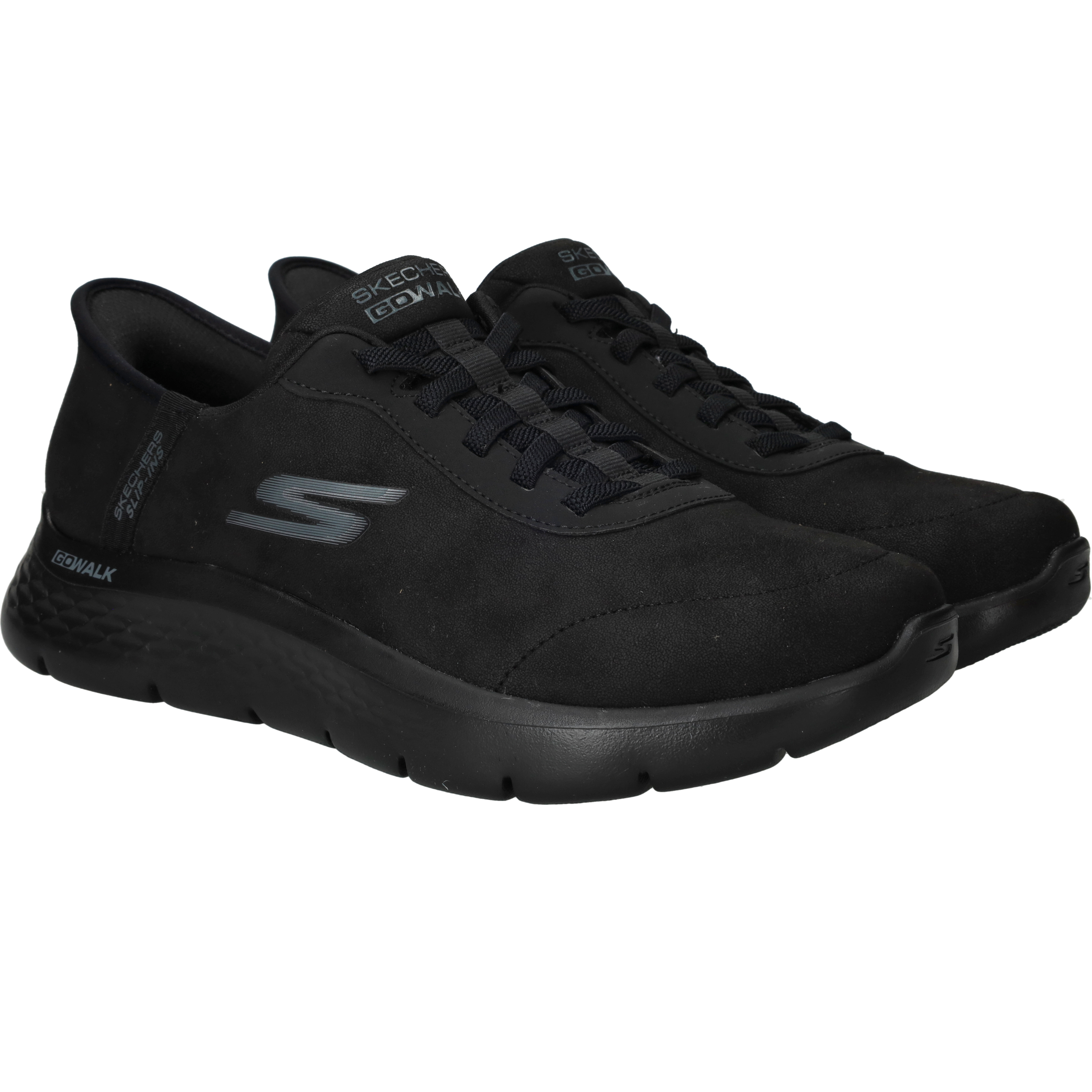 Skechers Slip-Ins Go Walk Flex Sneakers Heren Zwart, sneaker voor heren – foto 2