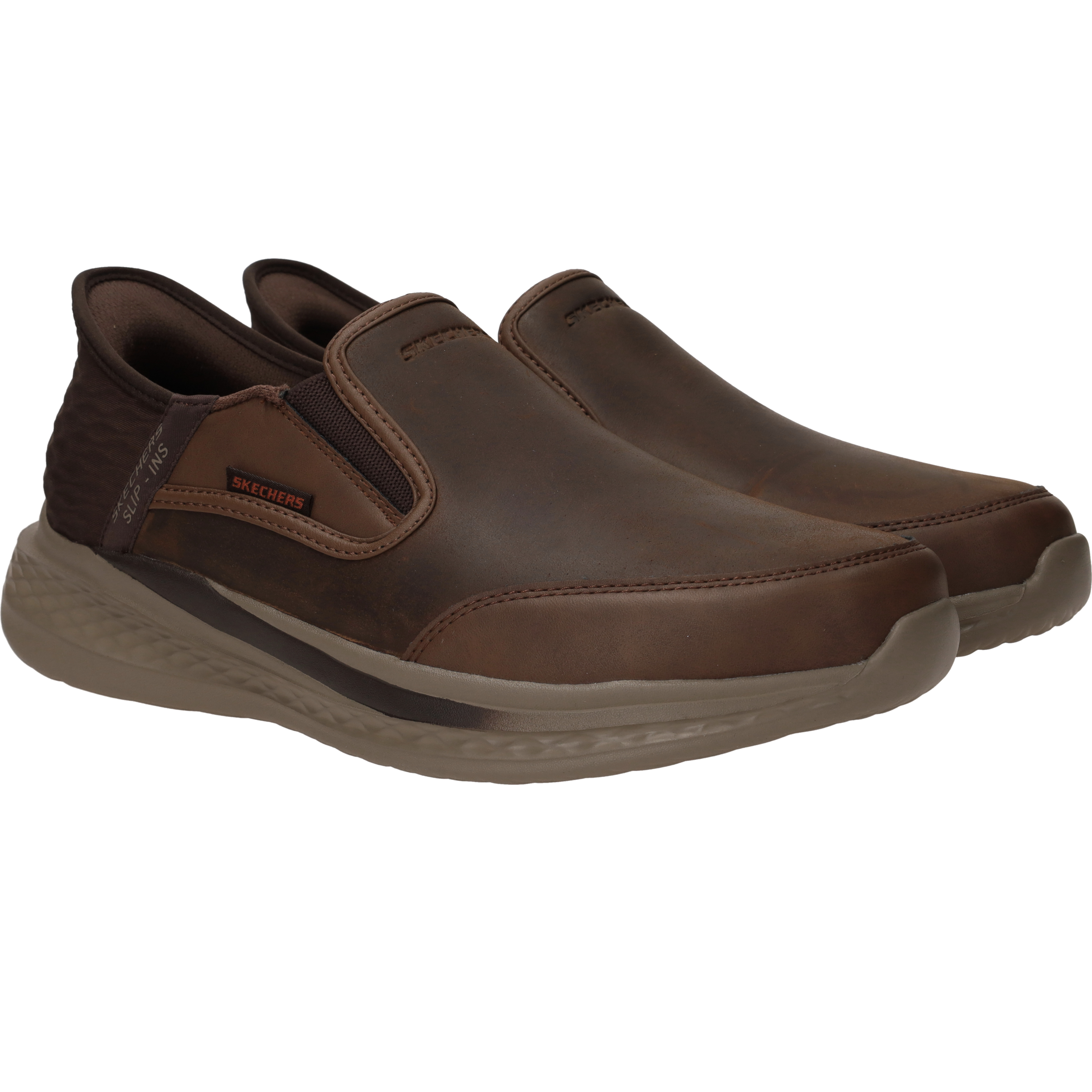 Skechers Slip-Ins Relaxed Fit Slade Cooper Instappers Heren Bruin, instapper voor heren – foto 2