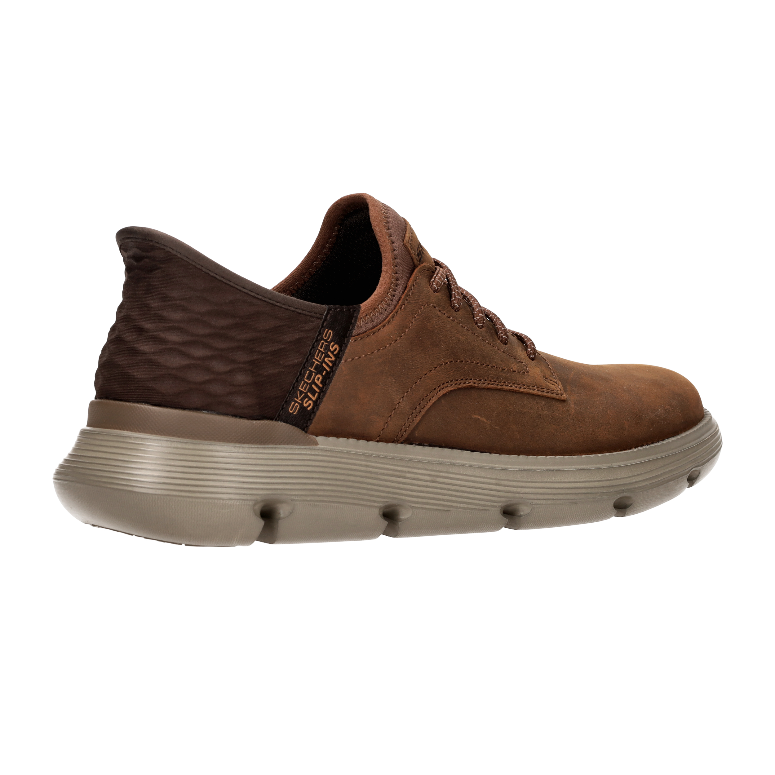 SKECHERS HAND'S FREE SLIP-INS ブラウン Skechers Hands Free Slip-ins Garza-Gervin Wide Instappers Cognac