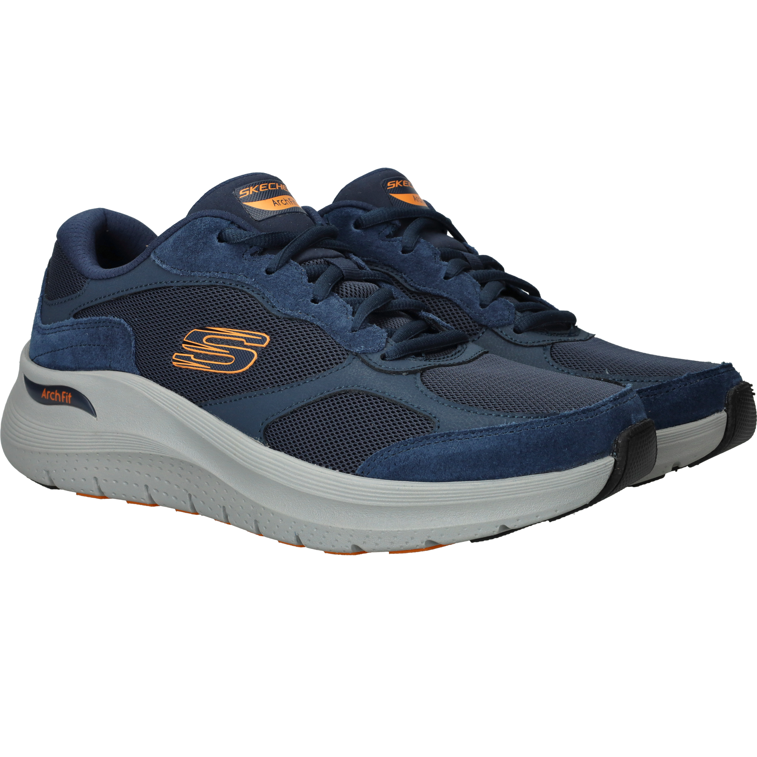 Skechers Arch Fit 2.0 The Keep Sneakers Heren Blauw, sneaker voor heren – foto 2