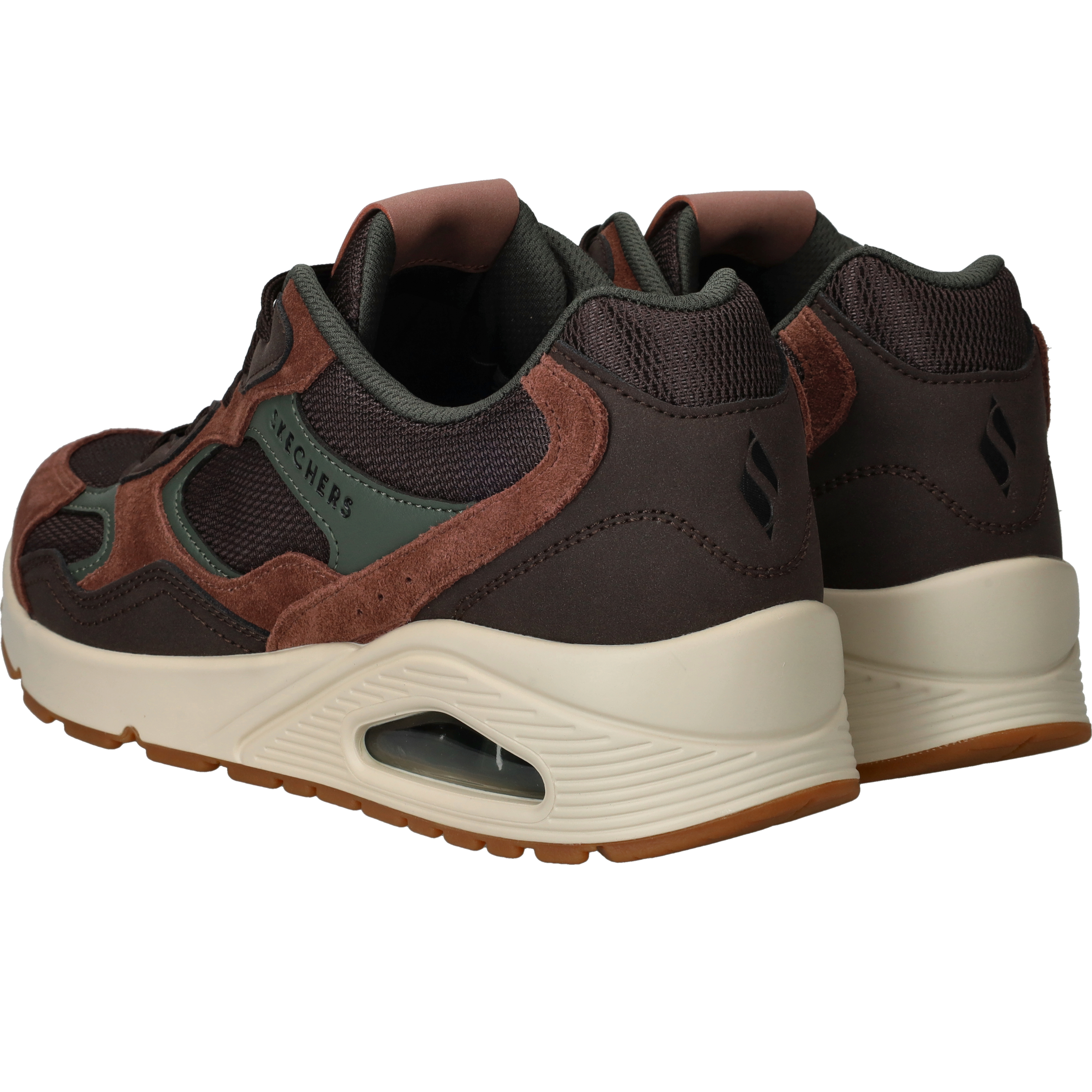 Skechers Uno Sneakers Bruin, sneaker voor unisex – foto 3