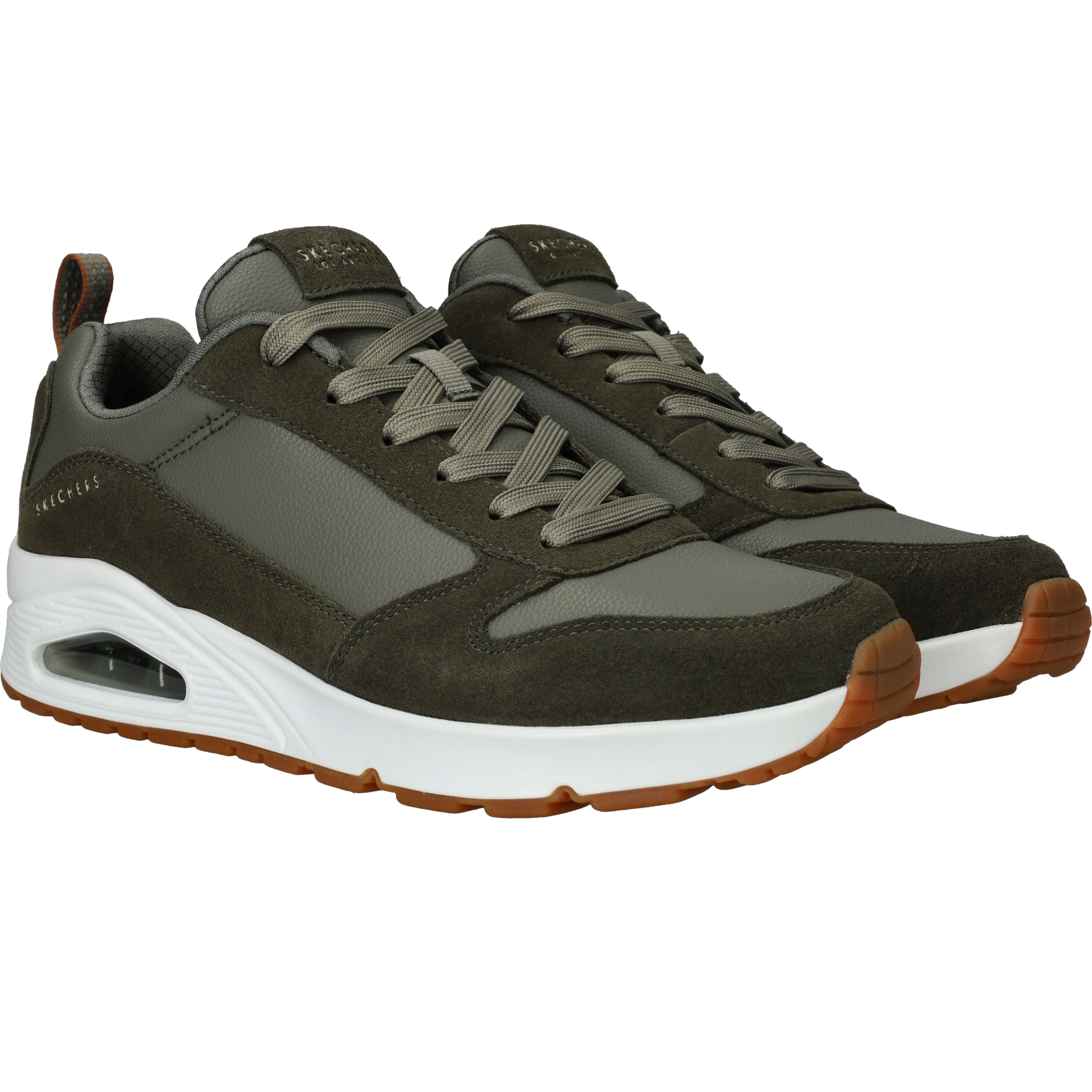 Skechers Uno Stacre Sneakers Heren Groen