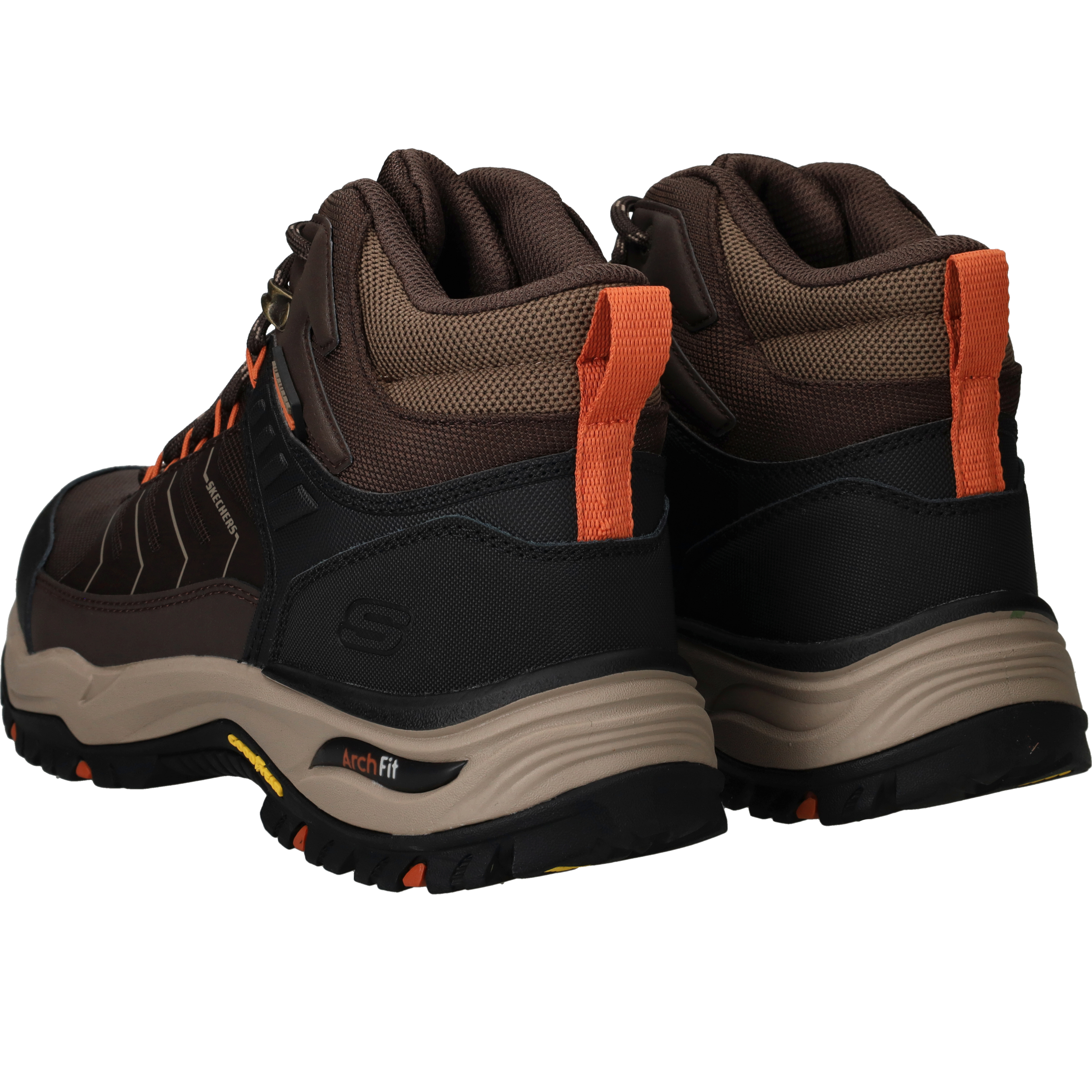 Skechers 204634 Relaxed Fit Arch Fit Dawson Sneakers Heren Bruin, sneaker voor heren – foto 3
