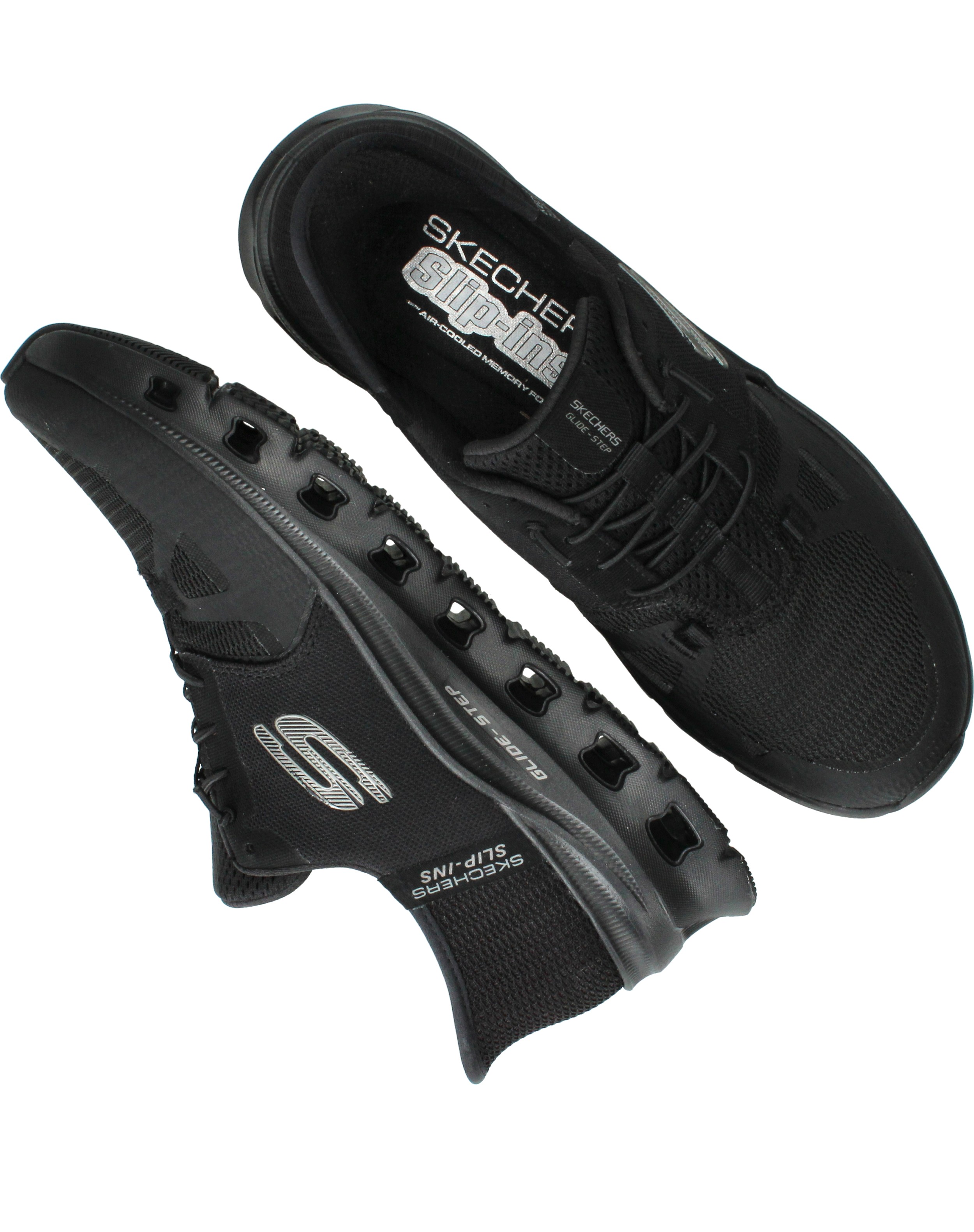 Skechers Glide Step Pro Sneakers Heren Zwart, sneaker voor heren – foto 4