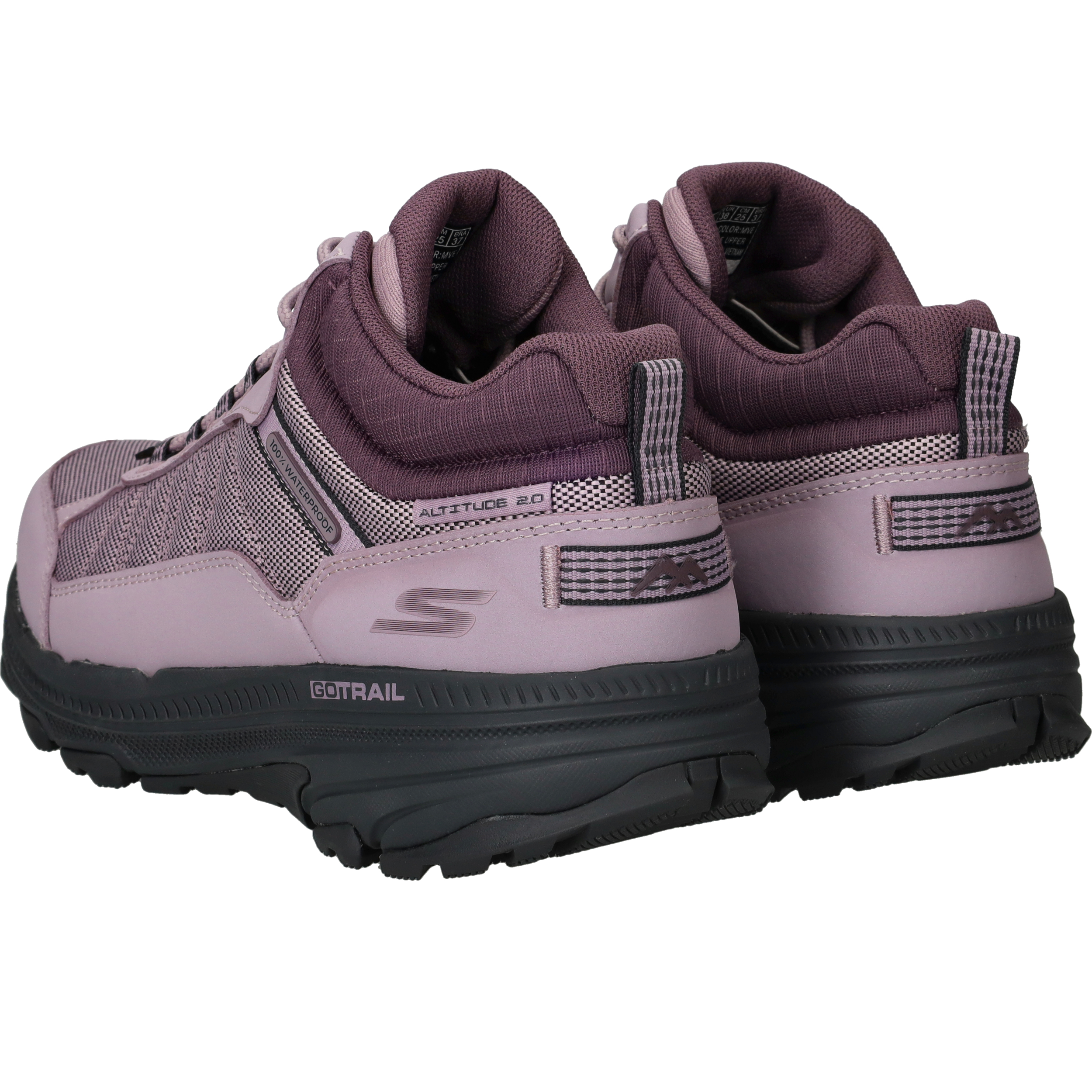 Skechers Waterproof Go Run Trail Altitude Wandelschoenen Dames Roze, wandelschoen voor dames – foto 3
