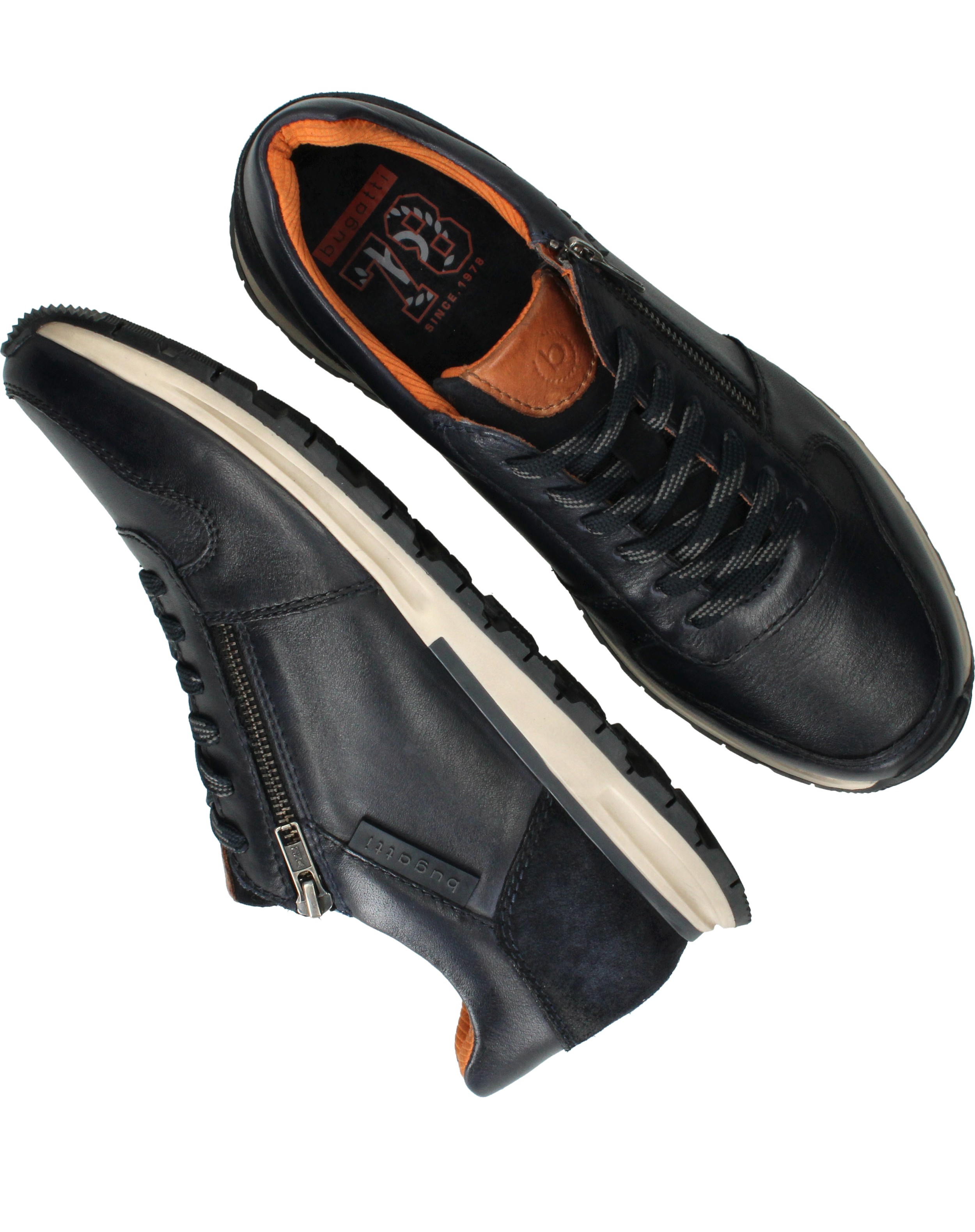 Bugatti Sneakers Heren Blauw, sneaker voor heren – foto 8