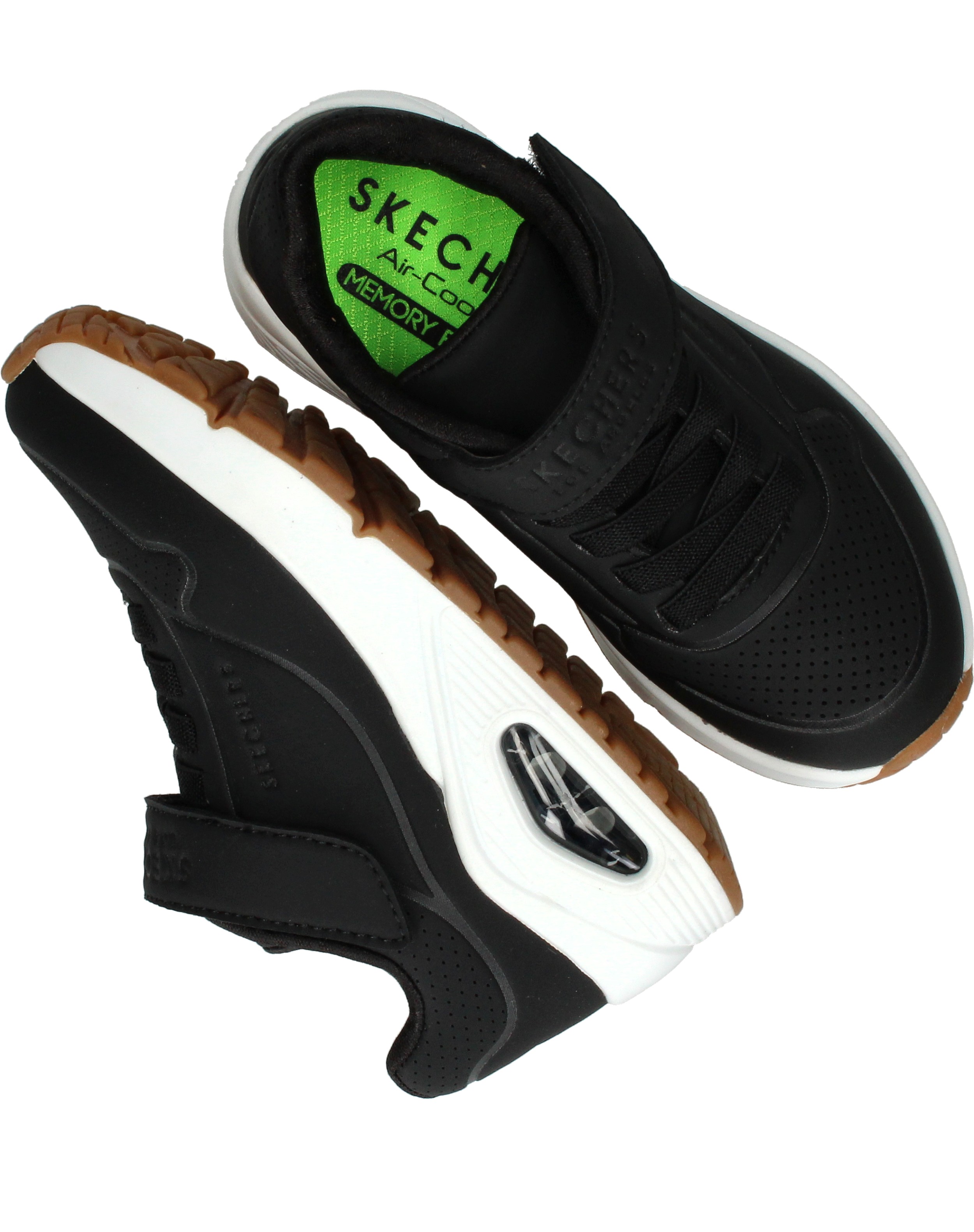Skechers Uno Air Blitz Sneakers Jongens Zwart – foto 3