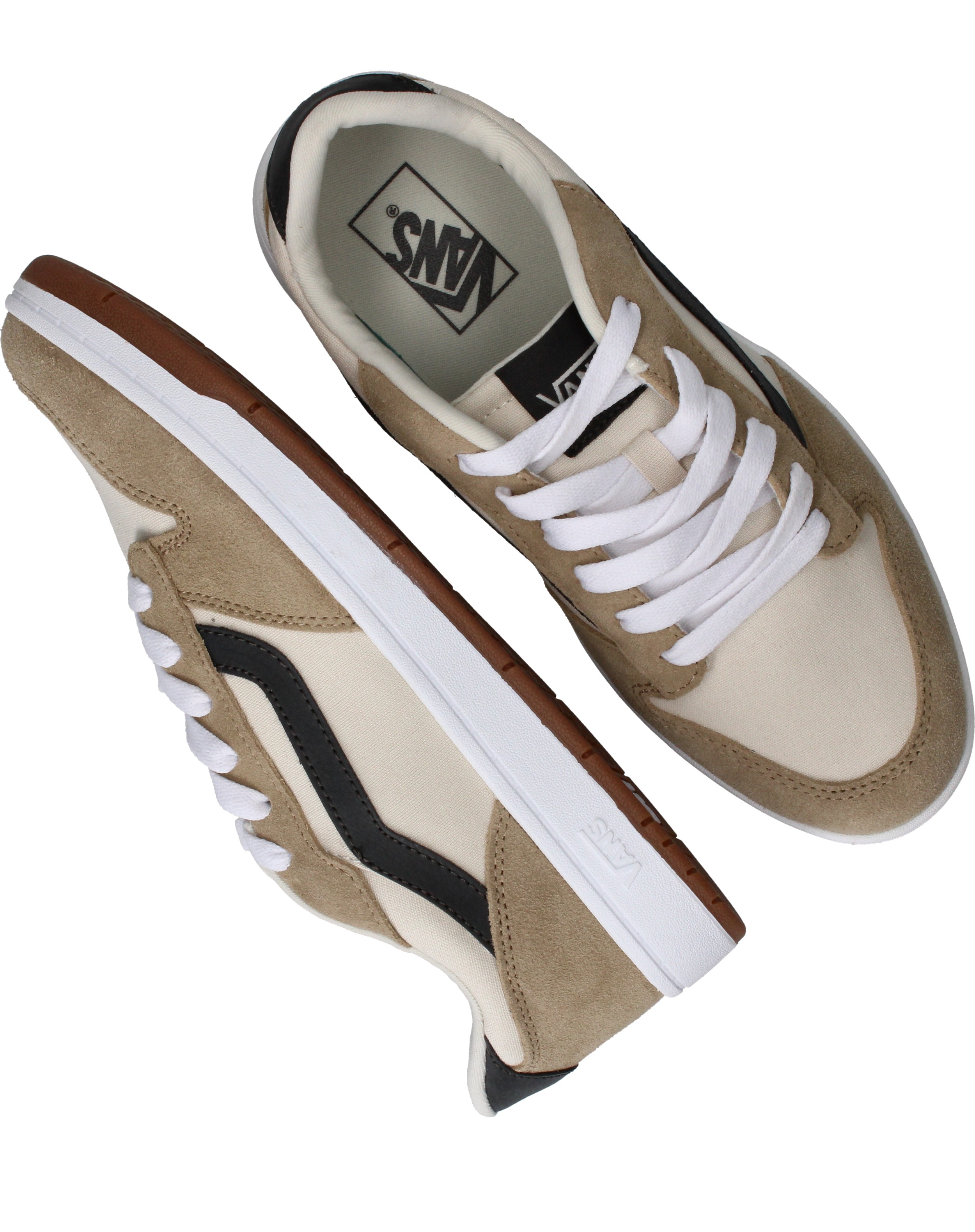 Vans Ryland Sneakers Heren Beige, sneaker voor heren – foto 4
