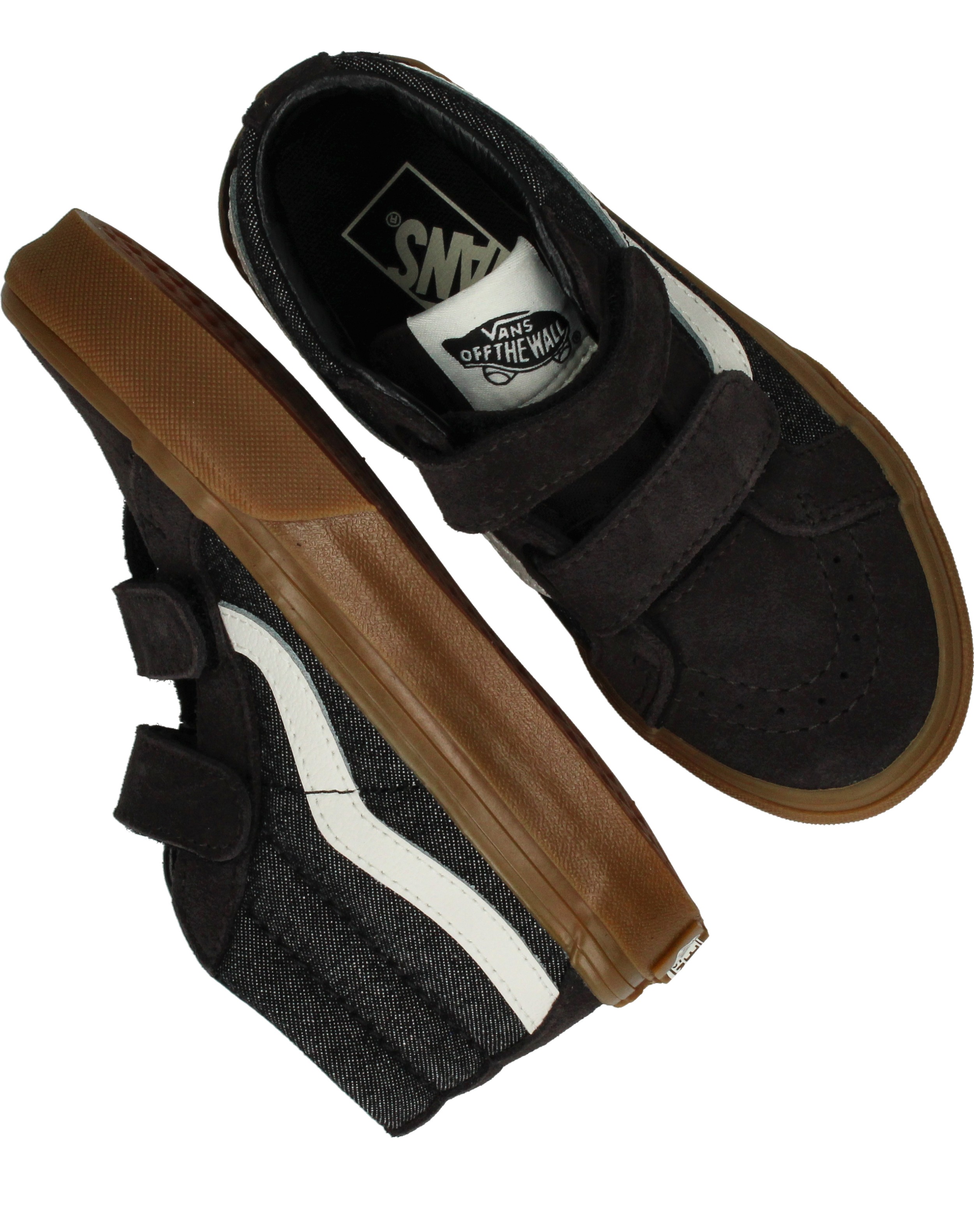 Vans SK8-Mid Sneakers Jongens Zwart – foto 3
