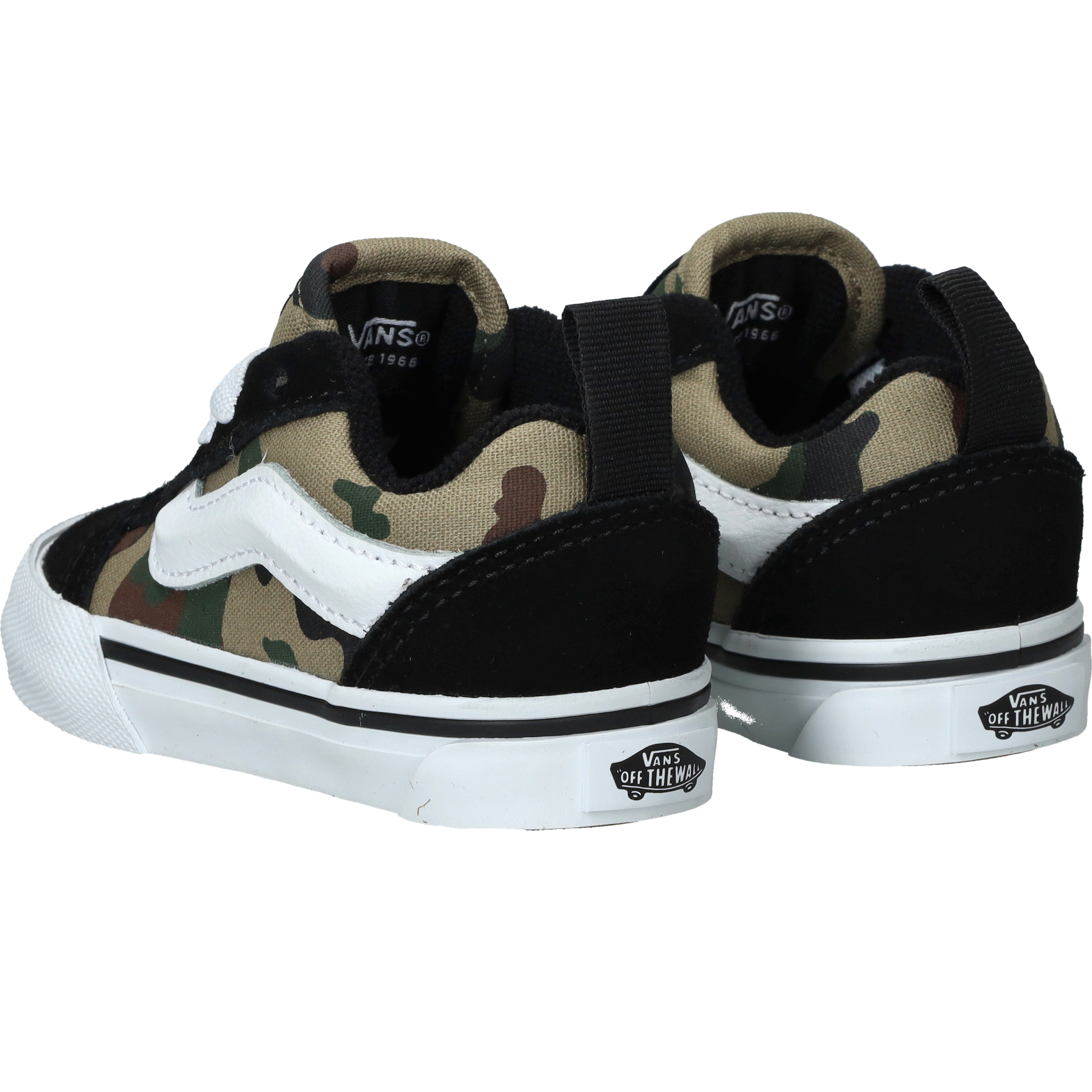 Vans Knu Skool Elastic Lace Sneakers Jongens Groen – foto 2