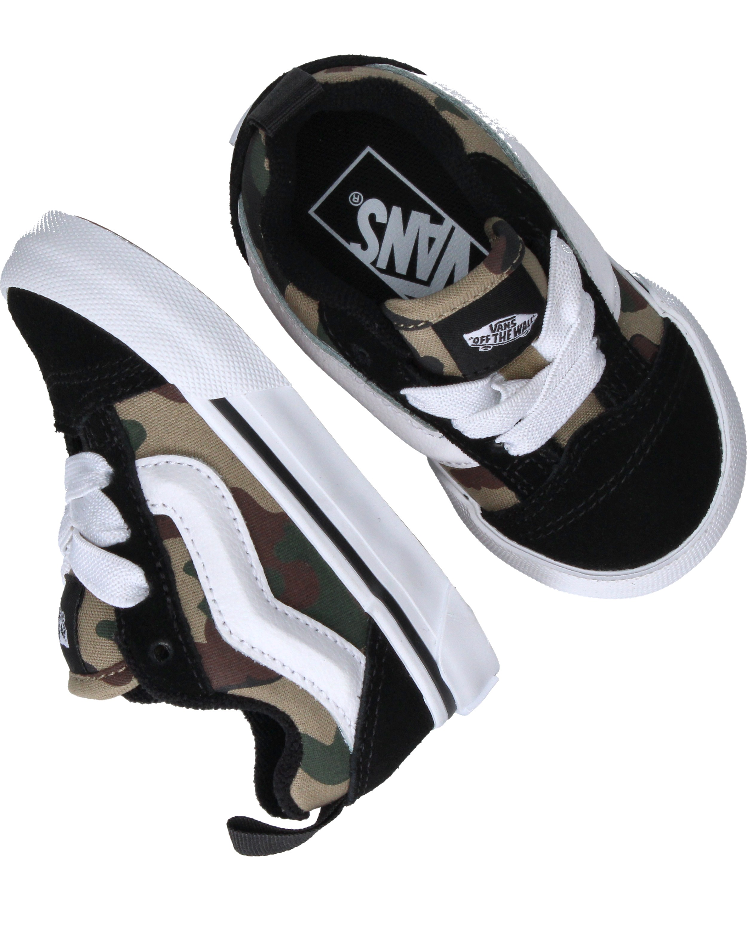 Vans Knu Skool Elastic Lace Sneakers Jongens Groen – foto 3