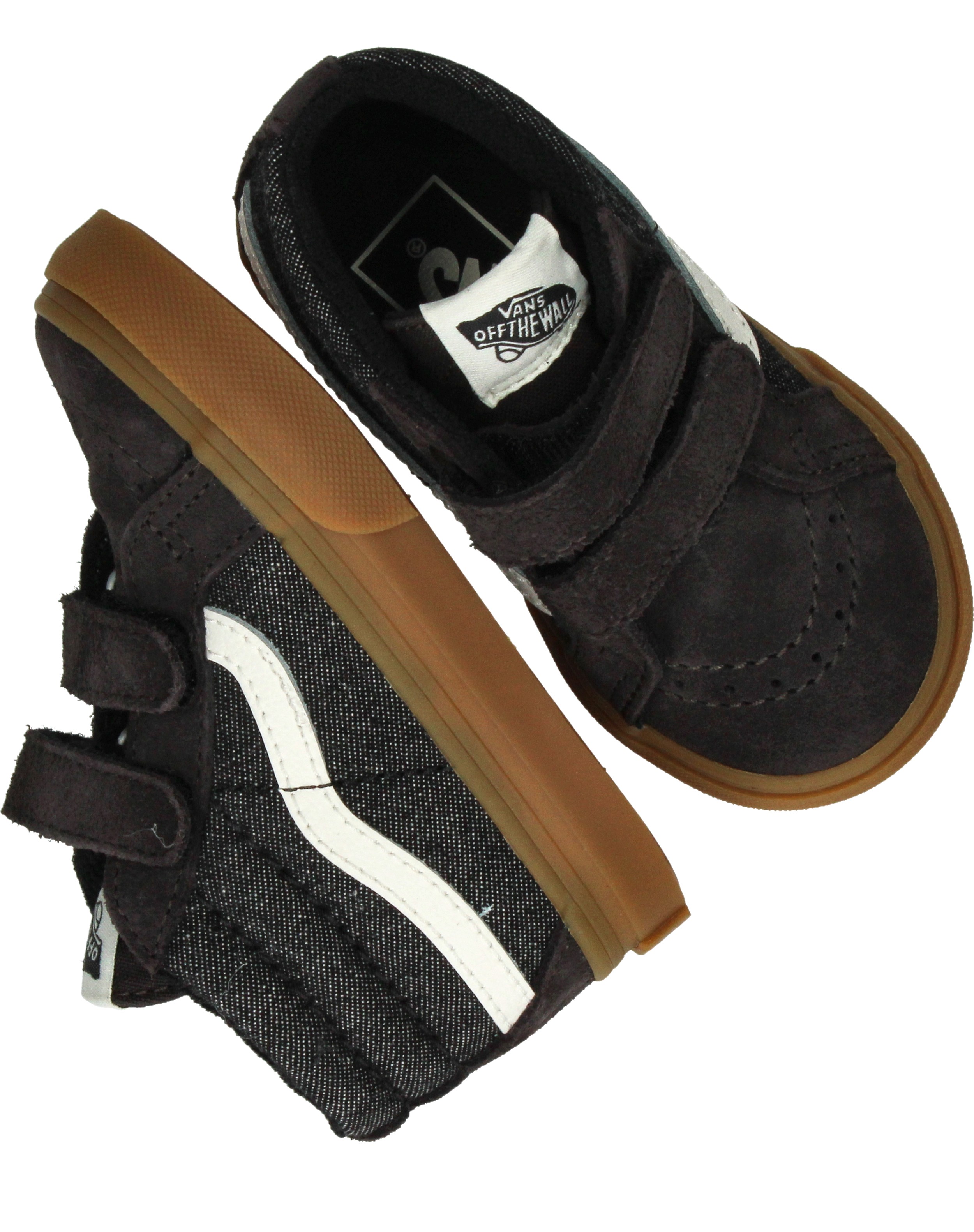 Vans SK8-Mid Jongens Zwart, sneaker voor jongens – foto 4