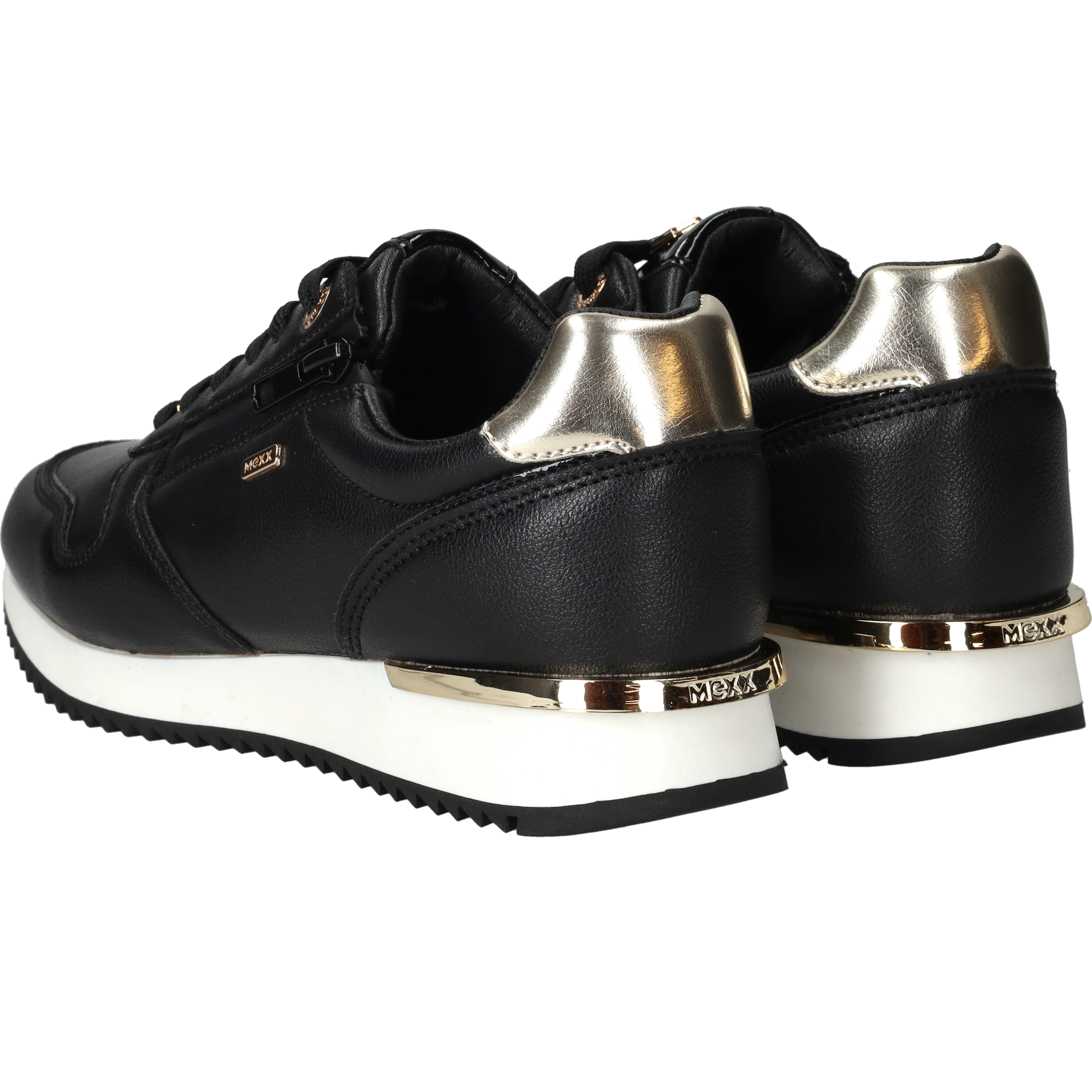 Mexx Mana Kitch Sneakers Dames Zwart, sneaker voor dames – foto 3