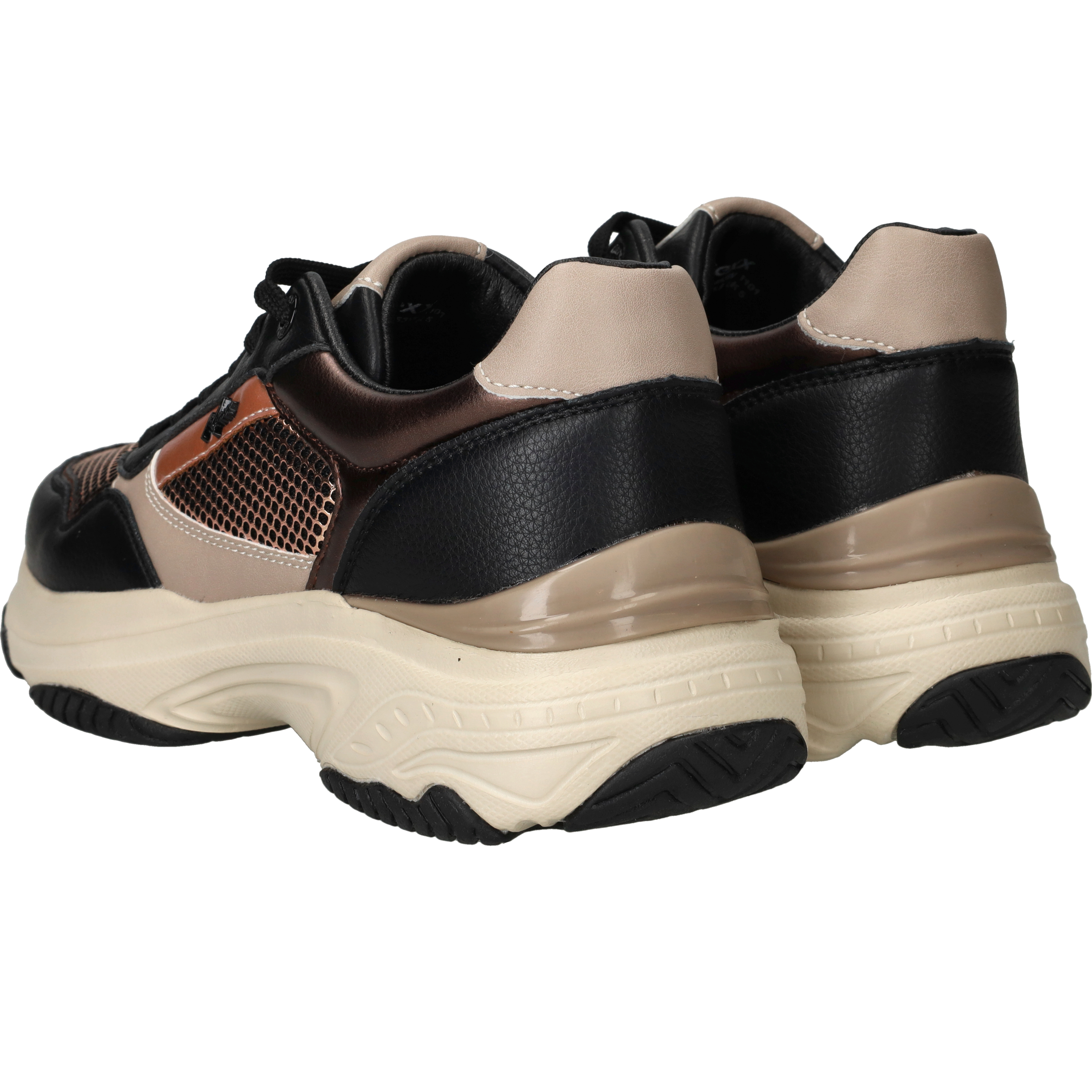 Mexx Radja Pax Sneakers Dames Zwart, sneaker voor dames – foto 3
