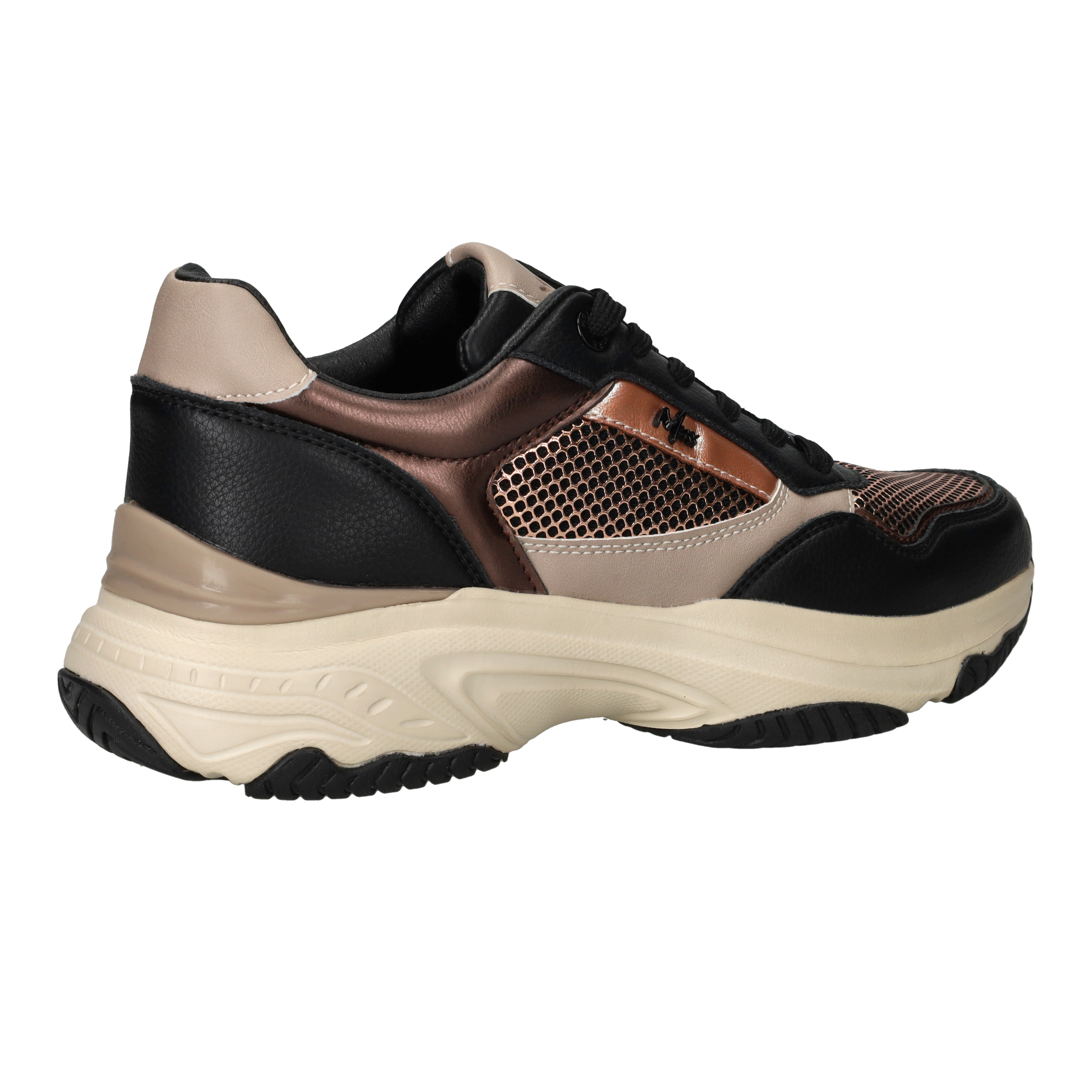 【 24  】 Mexx Radja Pax Sneakers Zwart Dames | Durlinger.com