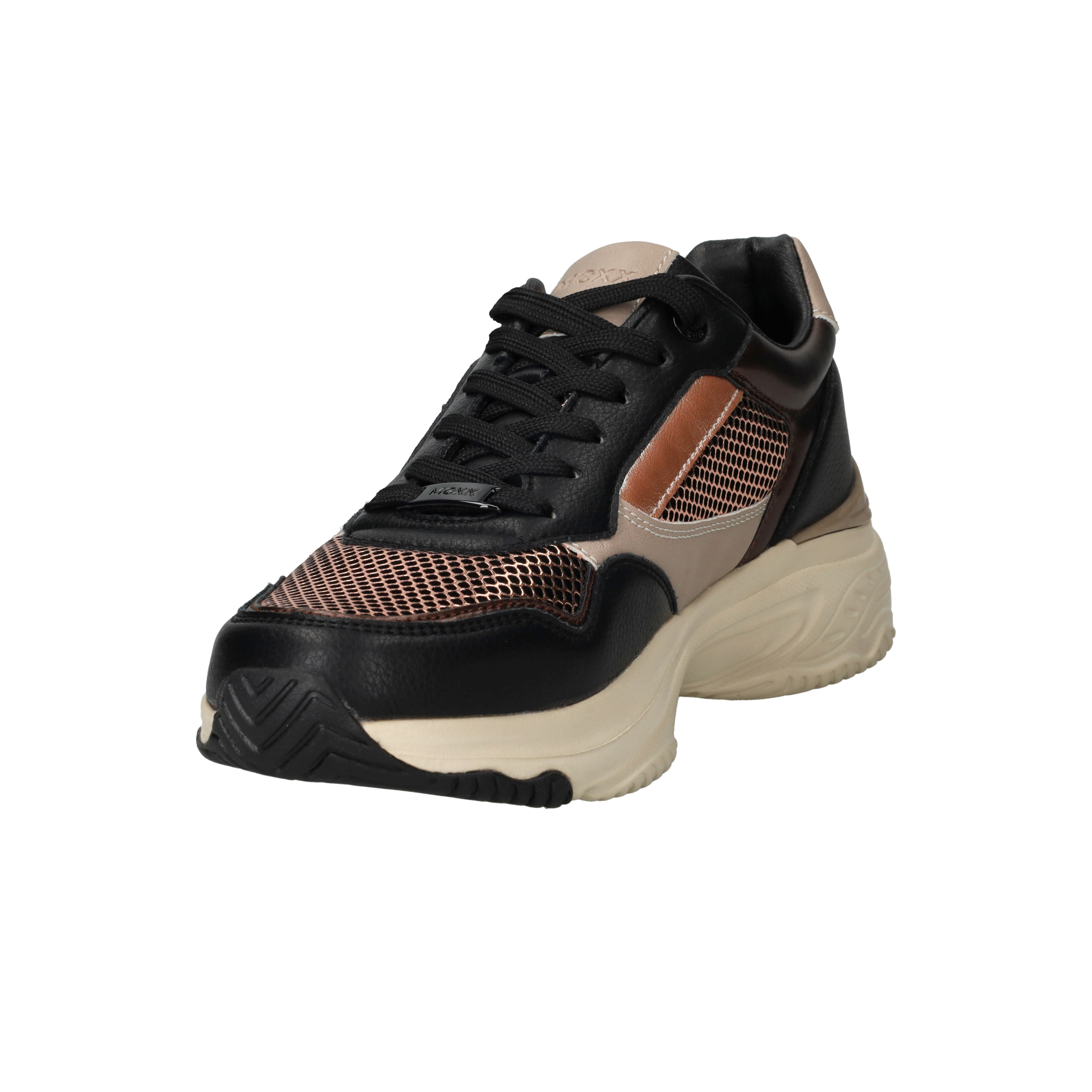 Mexx Radja Pax Sneakers Zwart Dames | Durlinger.com