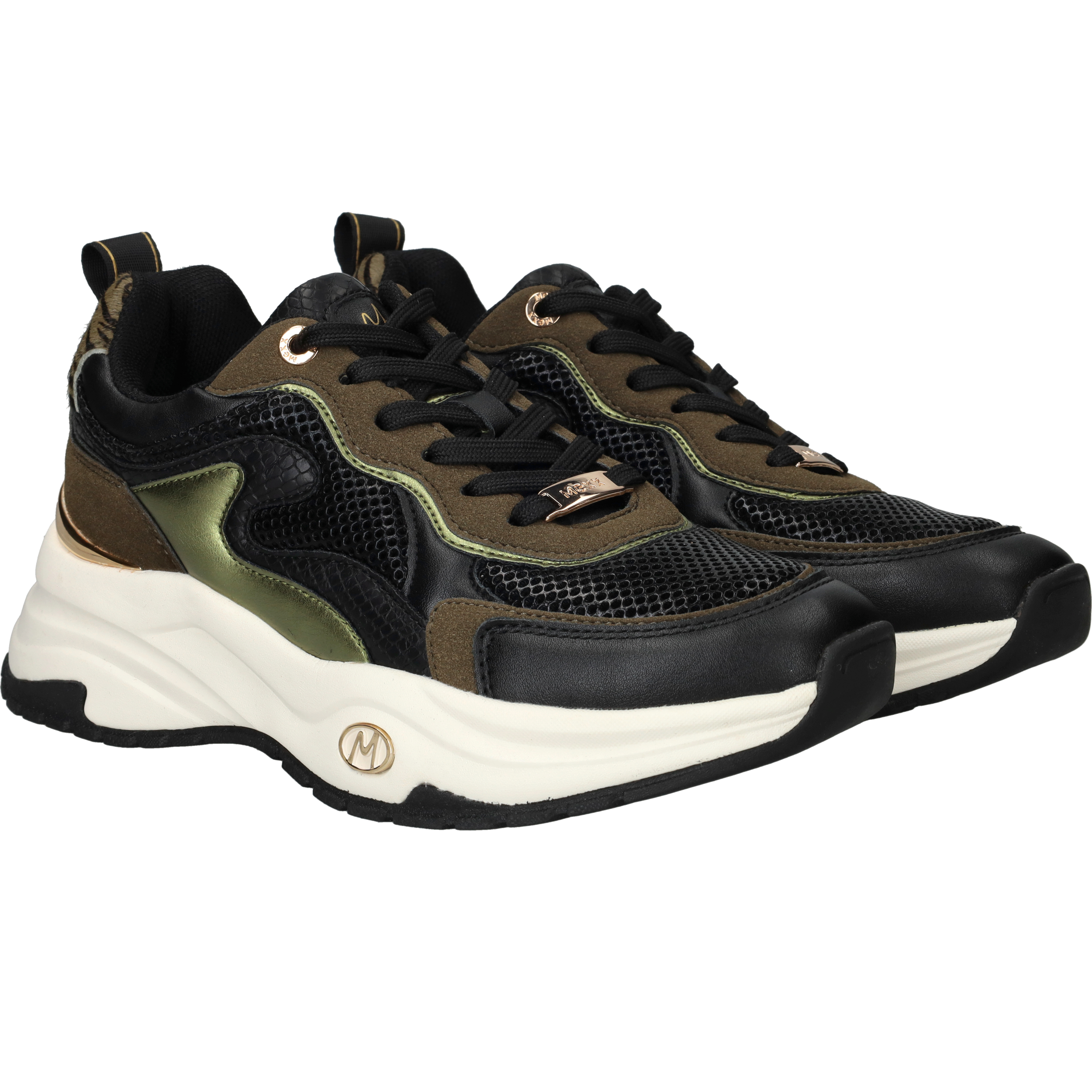 Mexx Palma Ora Sneakers Dames Zwart, sneaker voor dames – foto 2