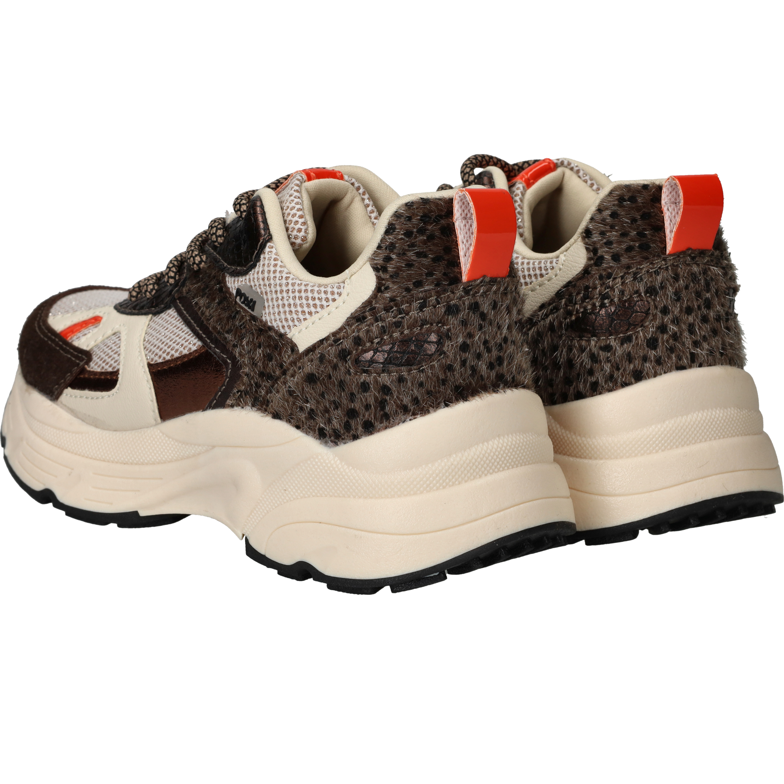 POSH By Poelman Sneakers Meisjes Bruin – foto 3