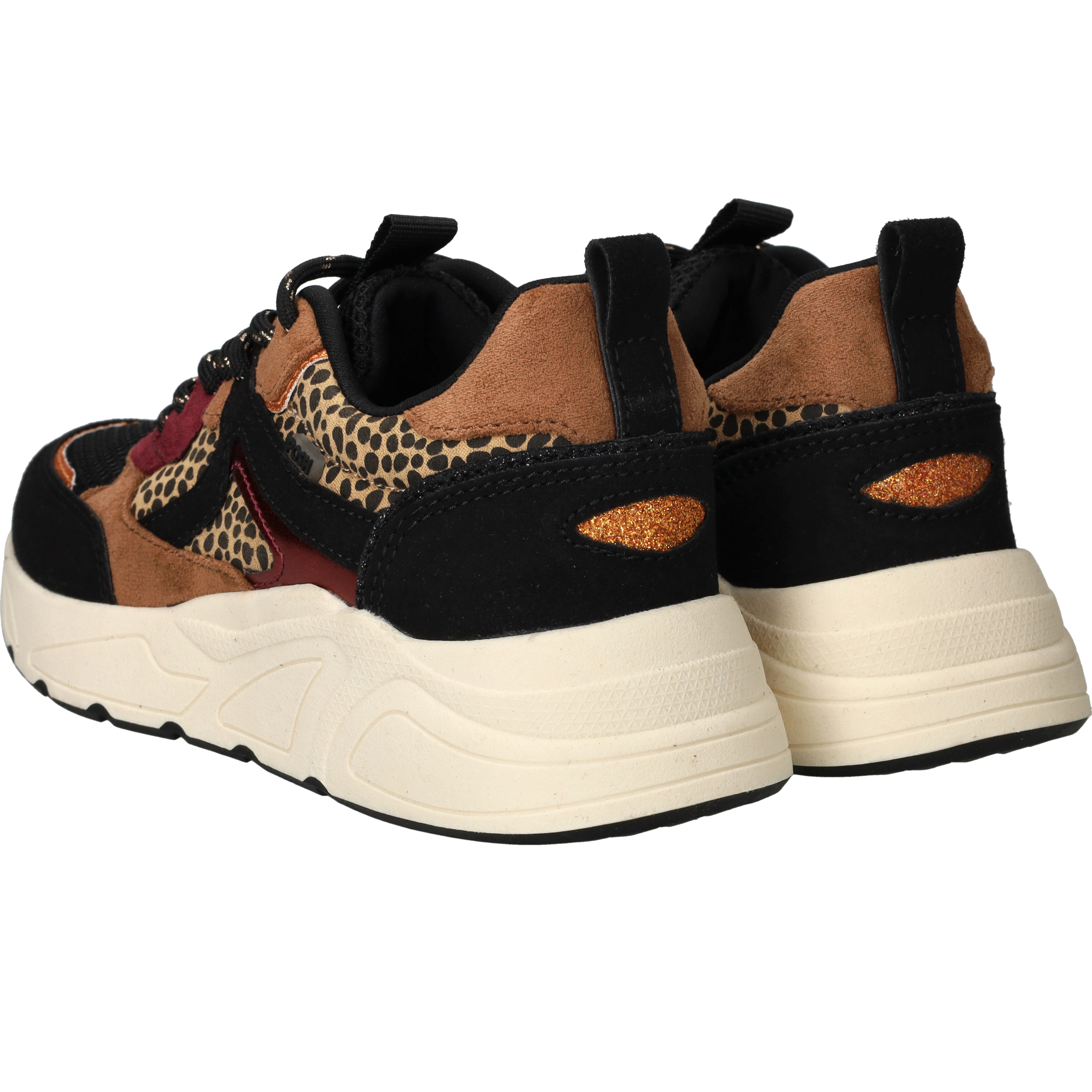 POSH By Poelman Sneakers Meisjes Bruin – foto 3
