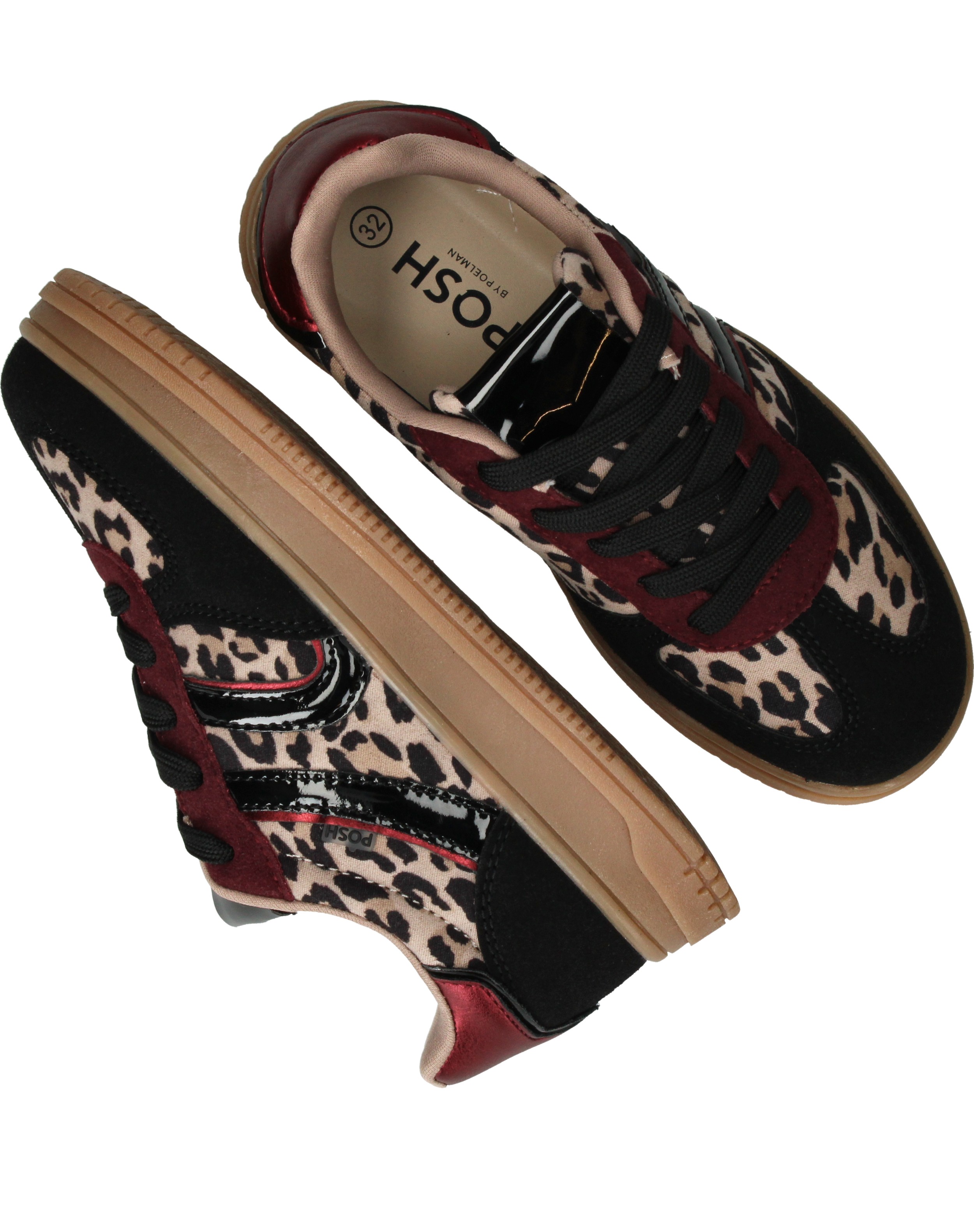 POSH By Poelman Sneakers Meisjes Zwart – foto 4