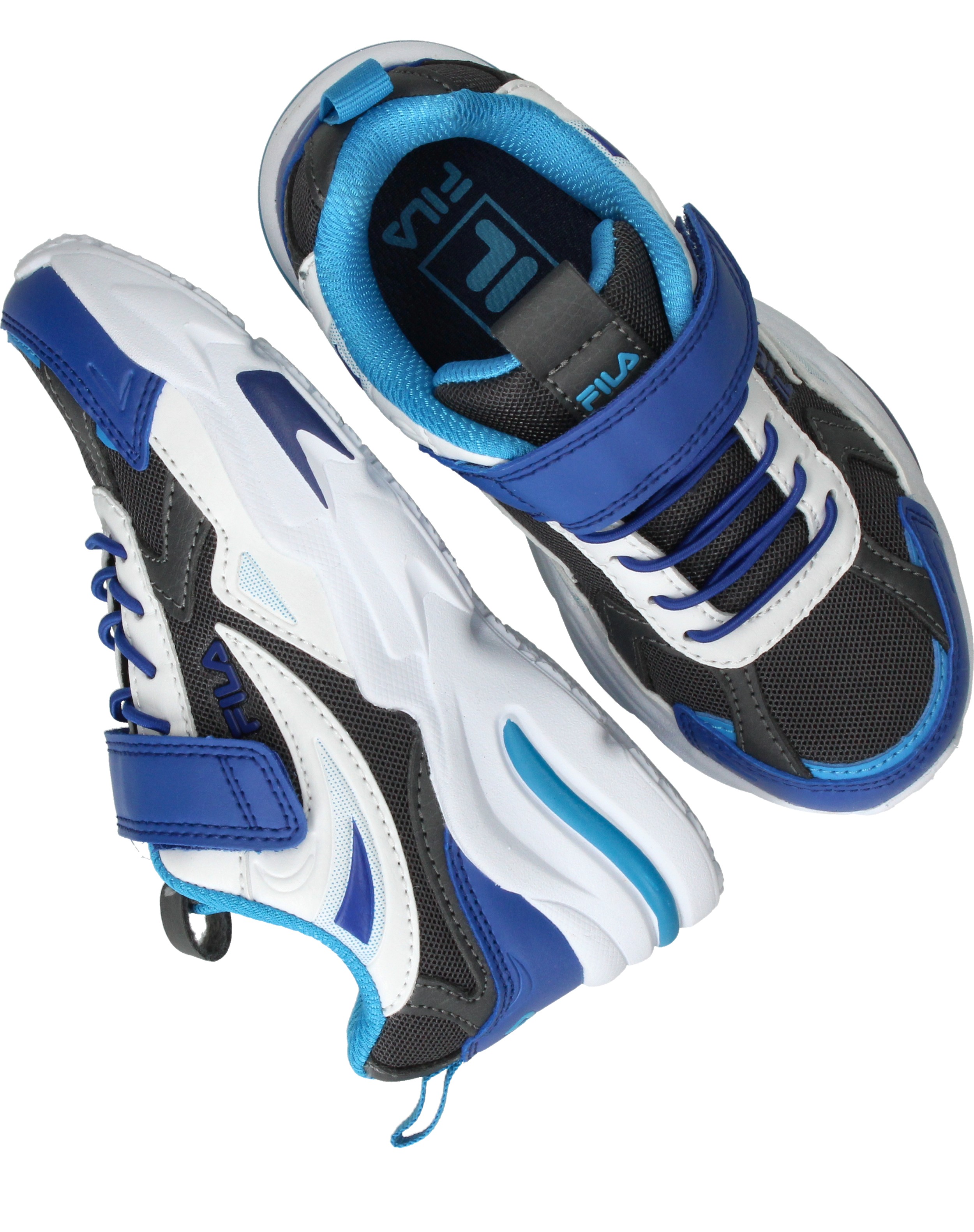Fila Madrun Velcro Sneakers Jongens Blauw – foto 3