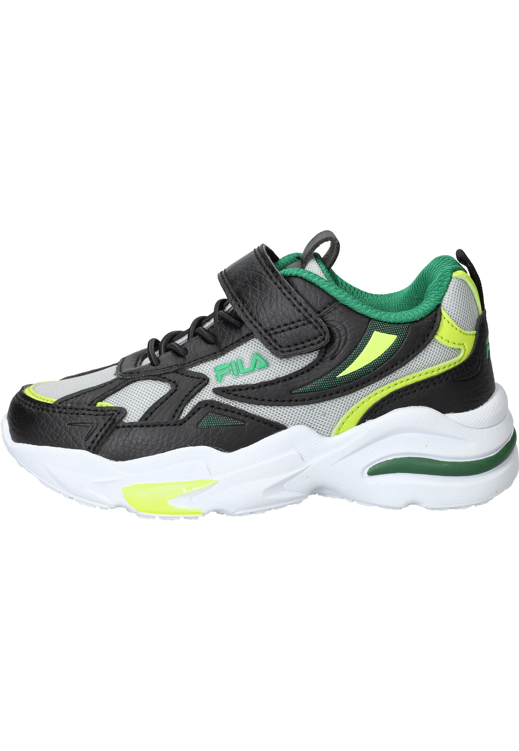 Fila Madrun Velcro Sneakers Jongens Zwart – foto 4