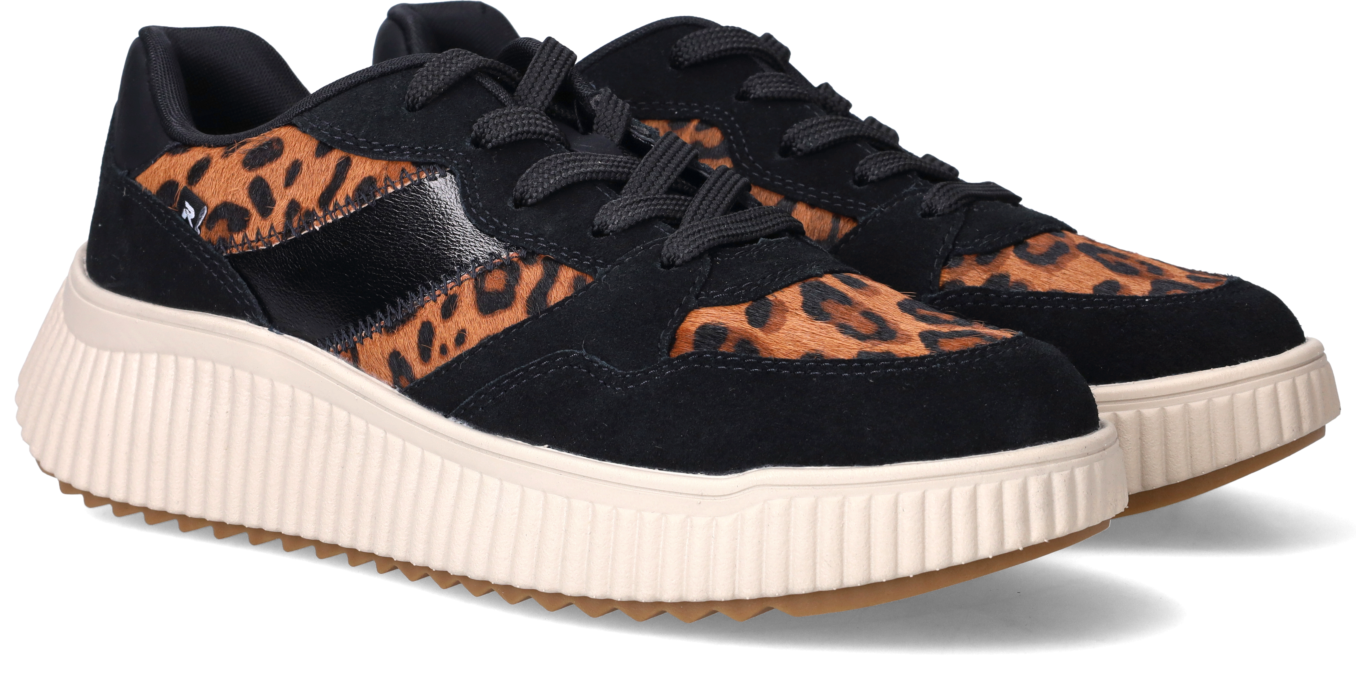 Rieker Sneakers Dames Zwart