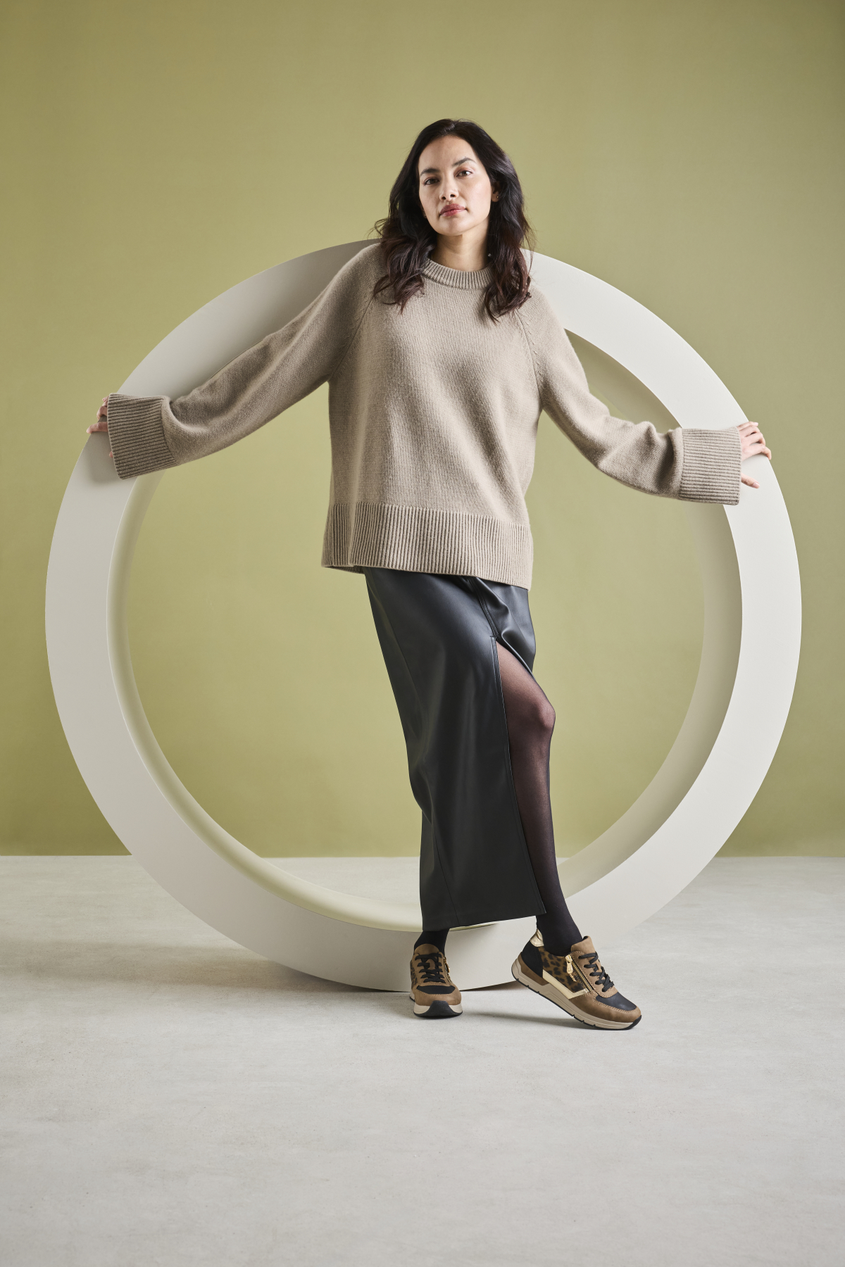 Rieker Sneakers Dames Bruin, sneaker voor dames – foto 8
