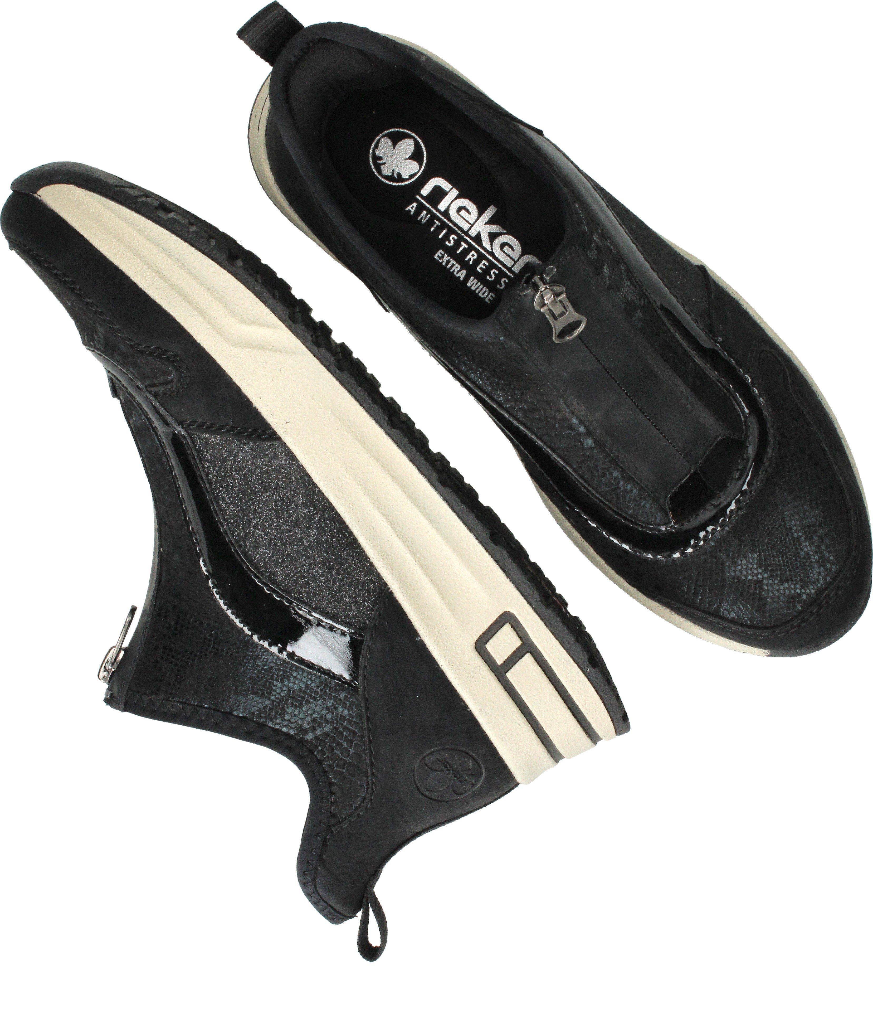 Rieker Boots Dames Zwart, enkellaars voor dames – foto 8