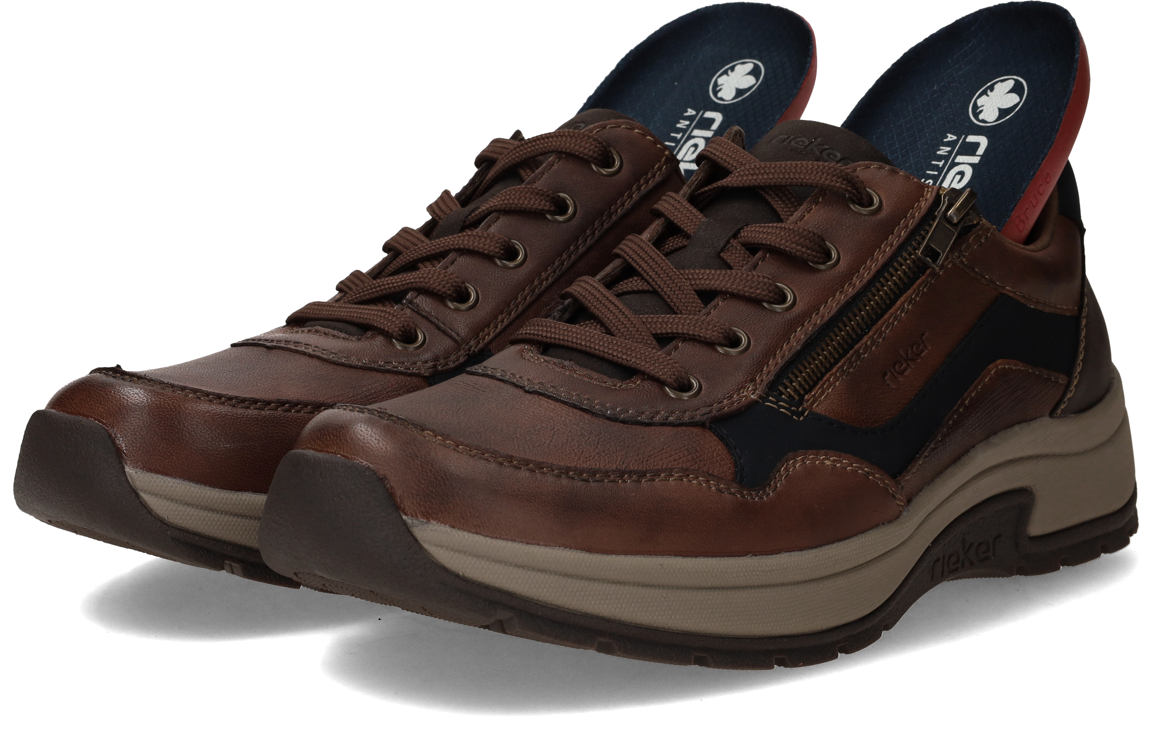 Rieker Veterschoenen Heren Bruin