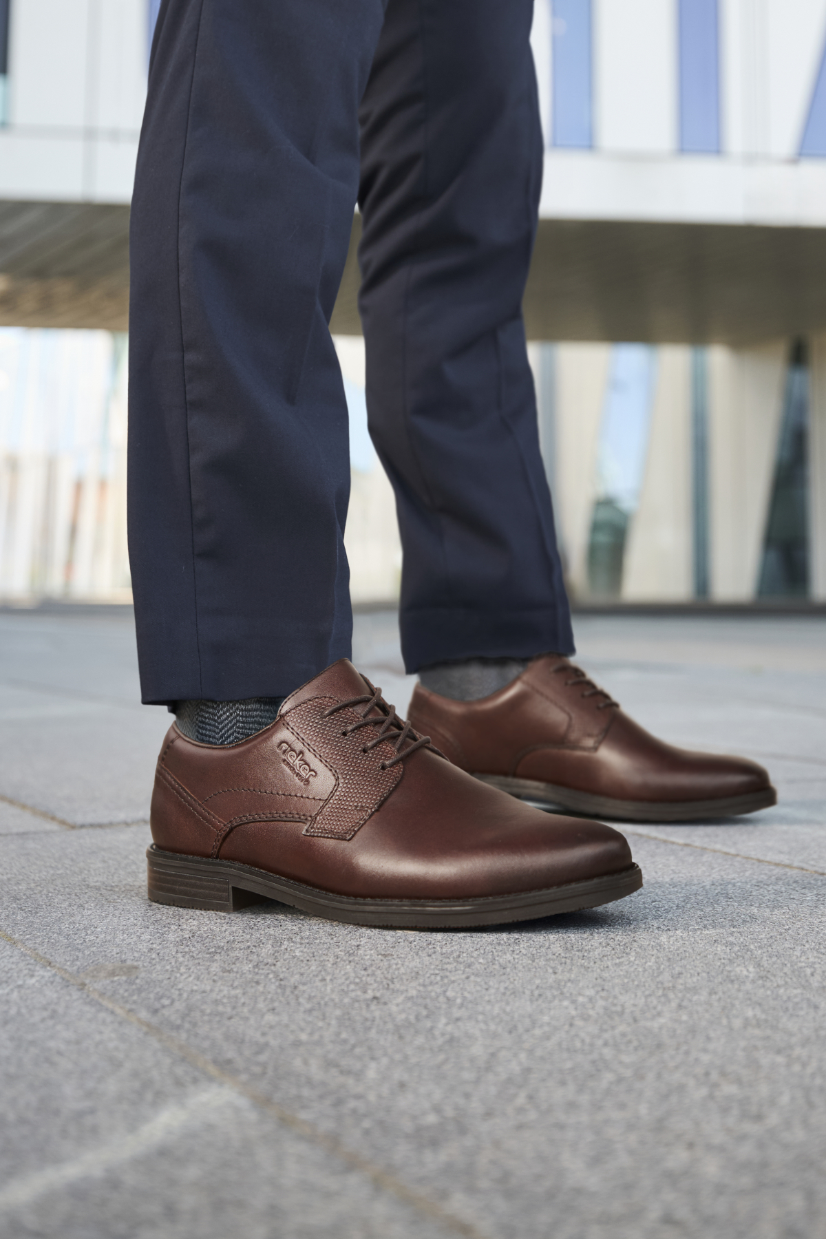 Rieker Veterschoenen Heren Bruin – foto 2