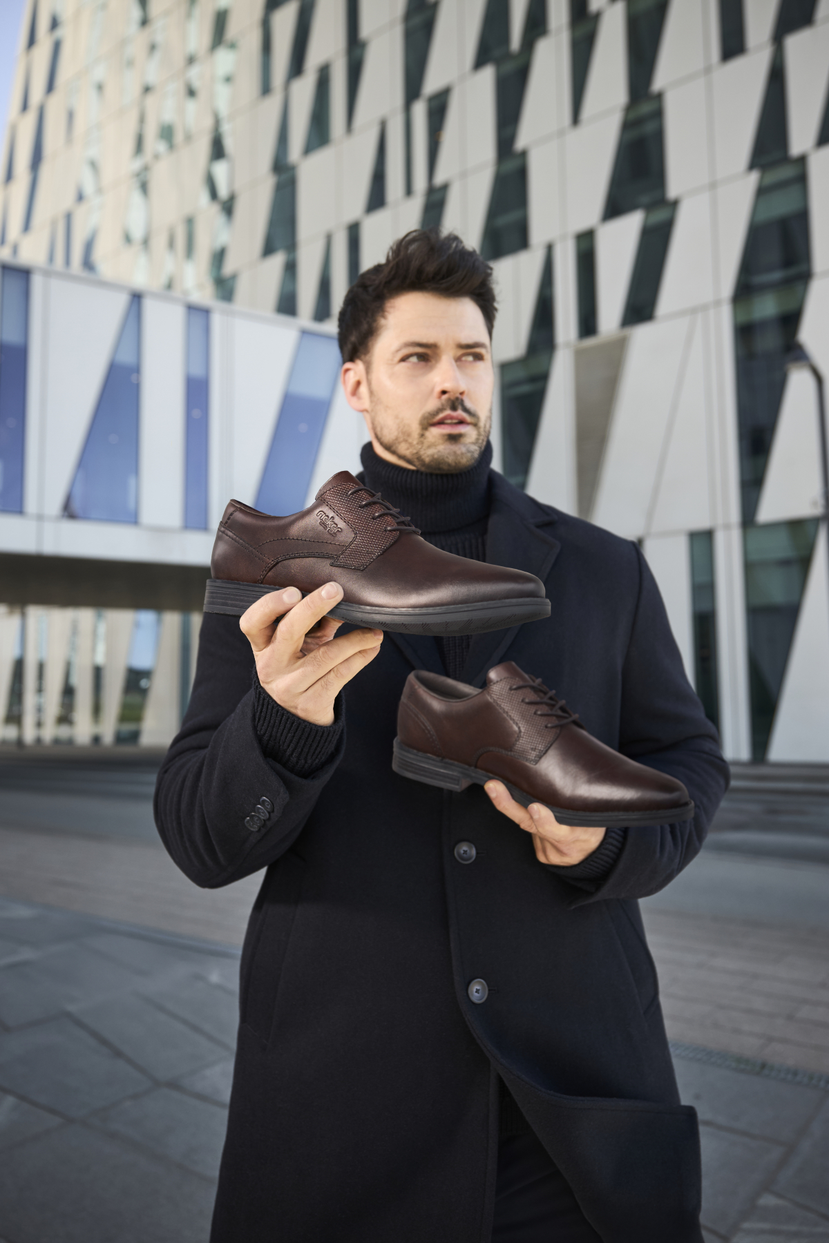 Rieker Veterschoenen Heren Bruin – foto 3