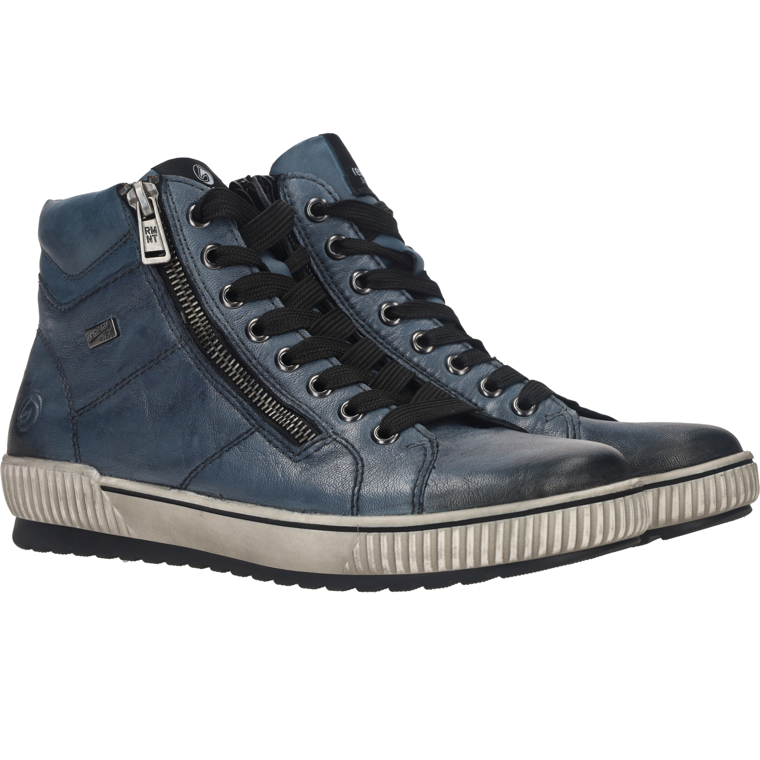 Remonte Veterschoenen Hoog Veterschoenen Hoog - blauw - Maat 44